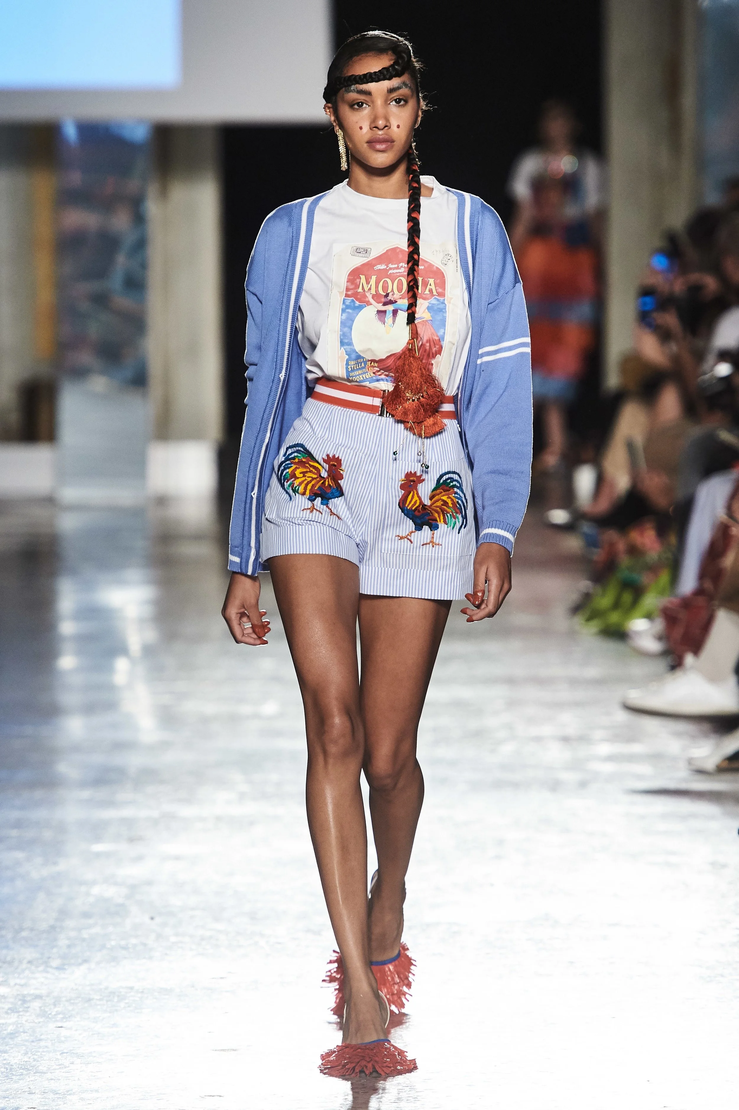 ELSA BALDAIA walking for STELLA JEAN Spring Summer 2020 MFW