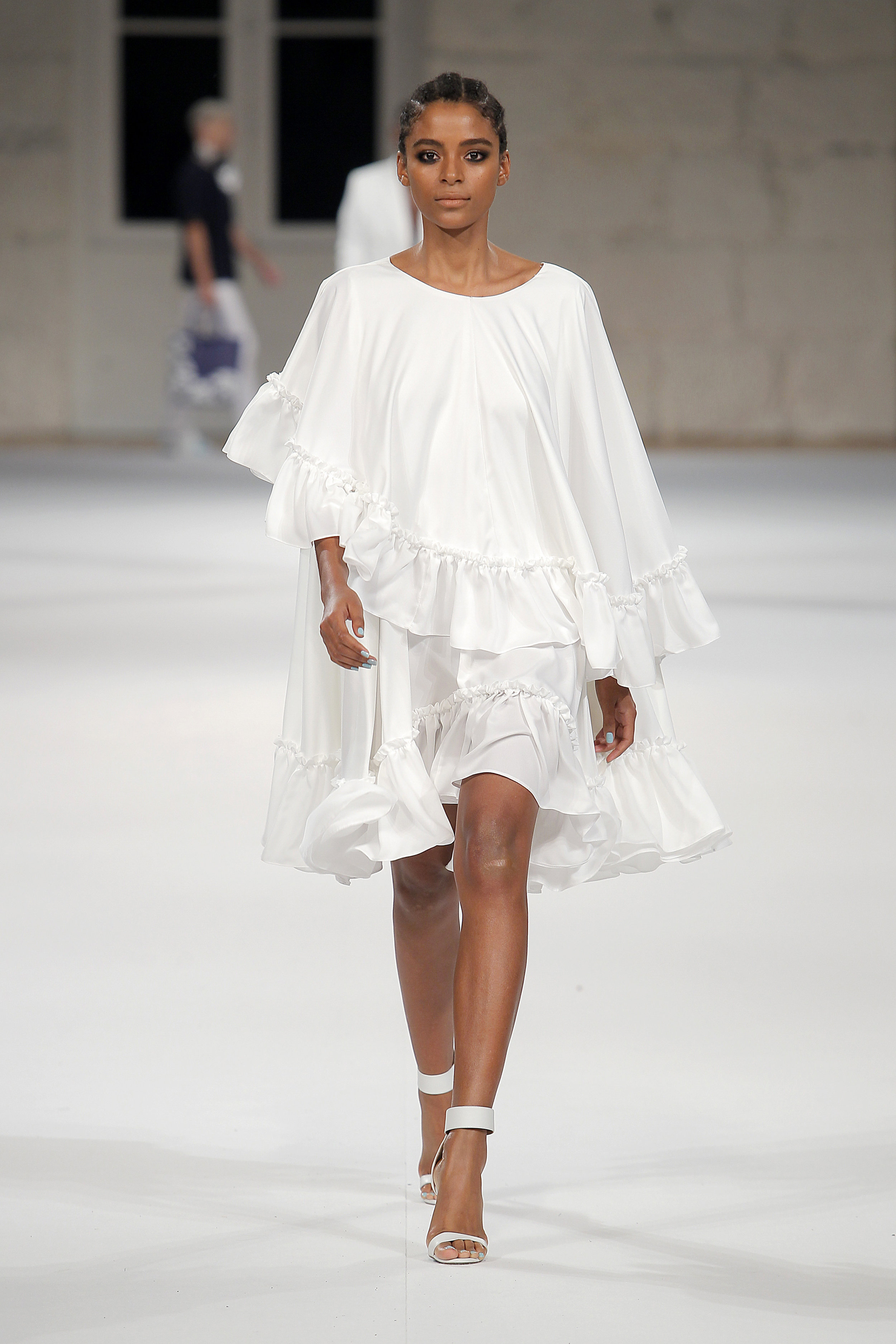 ALÉCIA MORAIS walking at PORTUGAL FASHION Spring Summer 2020