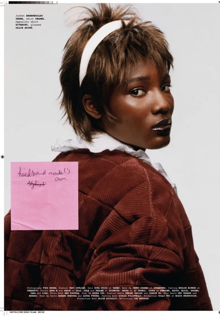 SOMPA ANTÓNIO for BUFFALO ZINE Issue nº10 Autumn Winter 2019 CHANEL Special Editorial