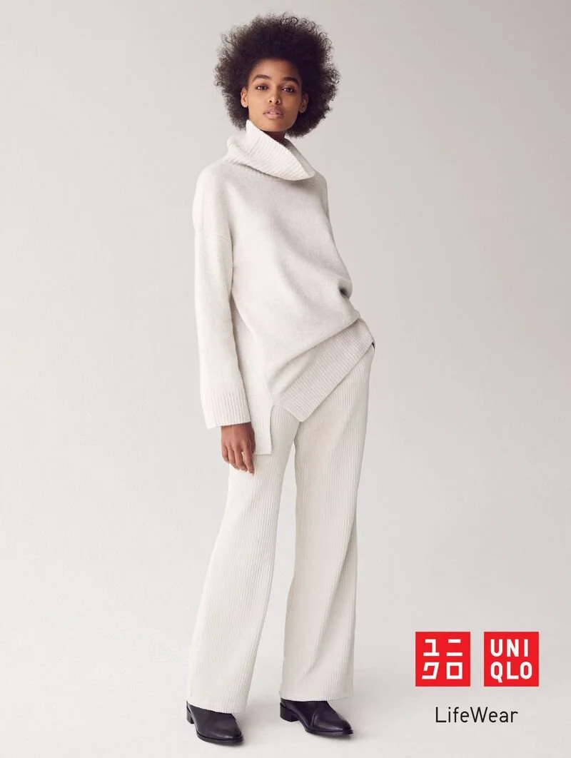 BLÉSNYA MINHER for UNIQLO Winter 2019 Campaign