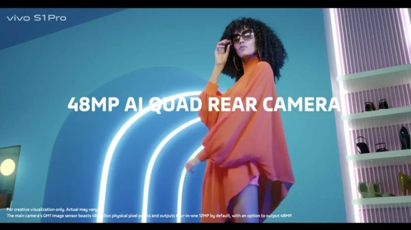 CLÁUDIA MORAIS for VIVO INDIA S1 Pro Campaign