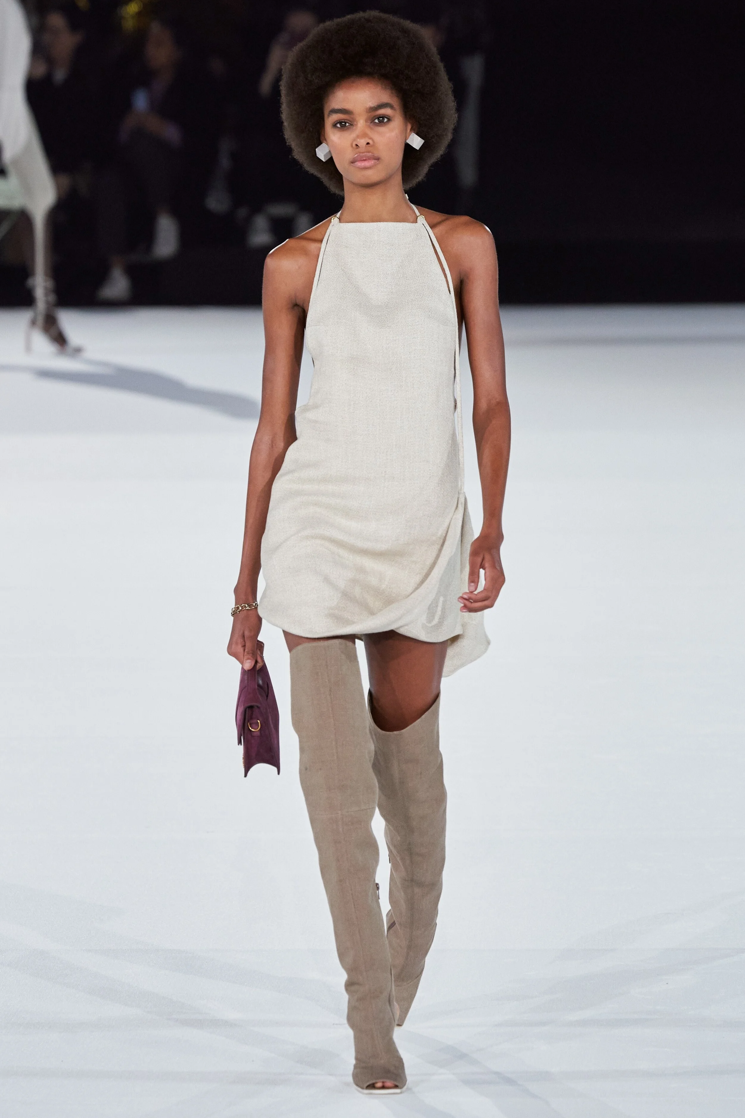 BLÉSNYA MINHER walking for JACQUEMUS  Fall Winter 2020 PFW Men's