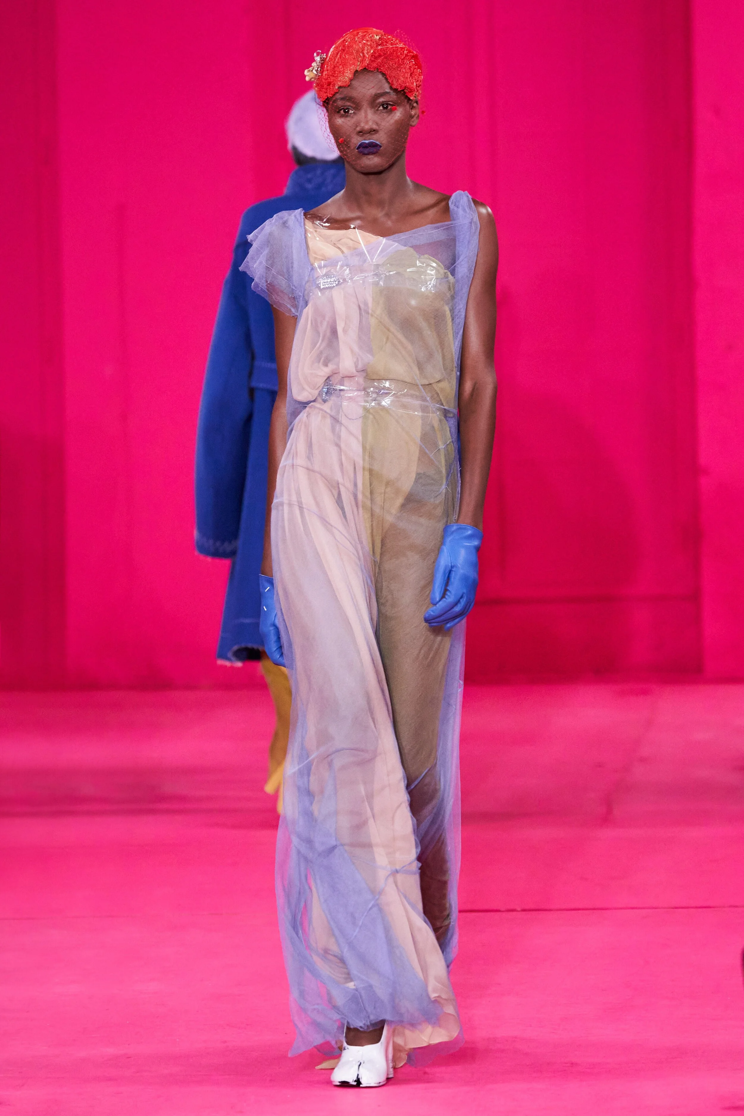 SOMPA ANTÓNIO walking for MAISON MARGIELA Haute Couture Spring Summer 2020