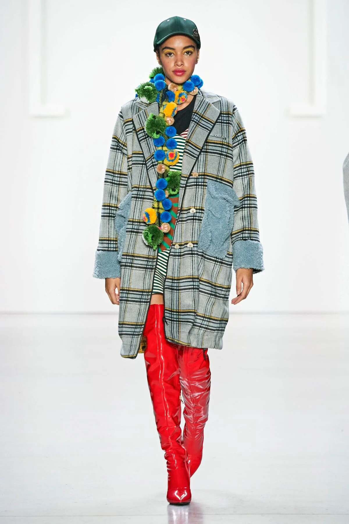 ELSA BALDAIA walking for FASHION HONG KONG Fall Winter 2020 NYFW
