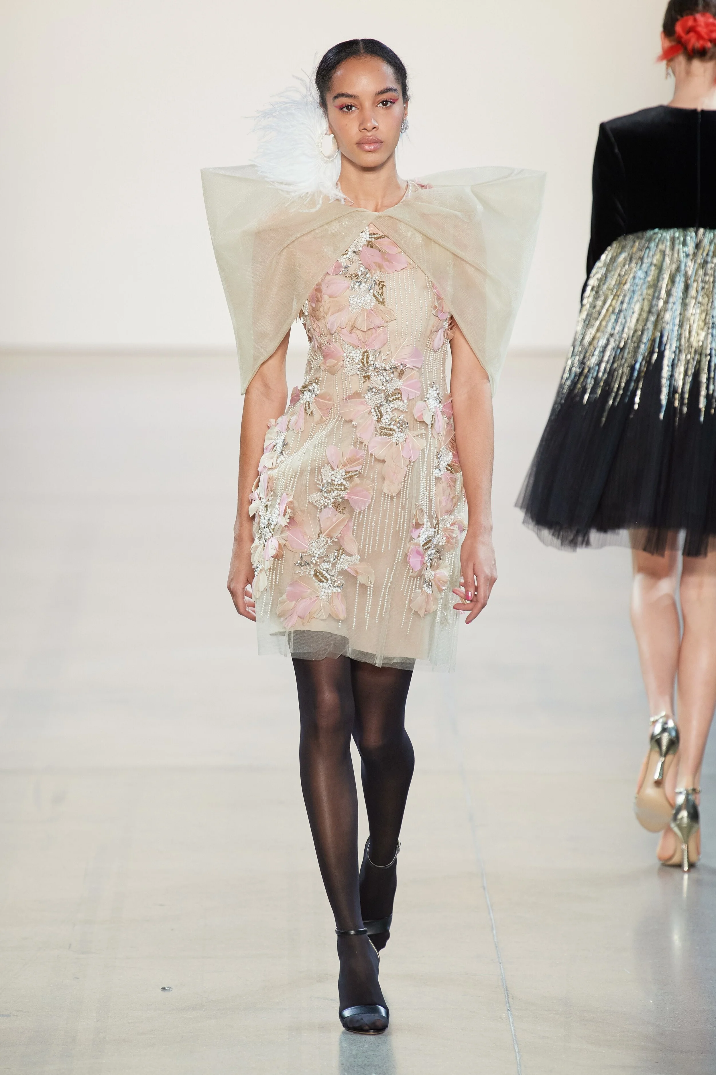 ELSA BALDAIA walking for BIBHU MOHAPATRA Fall Winter 2020 NYFW