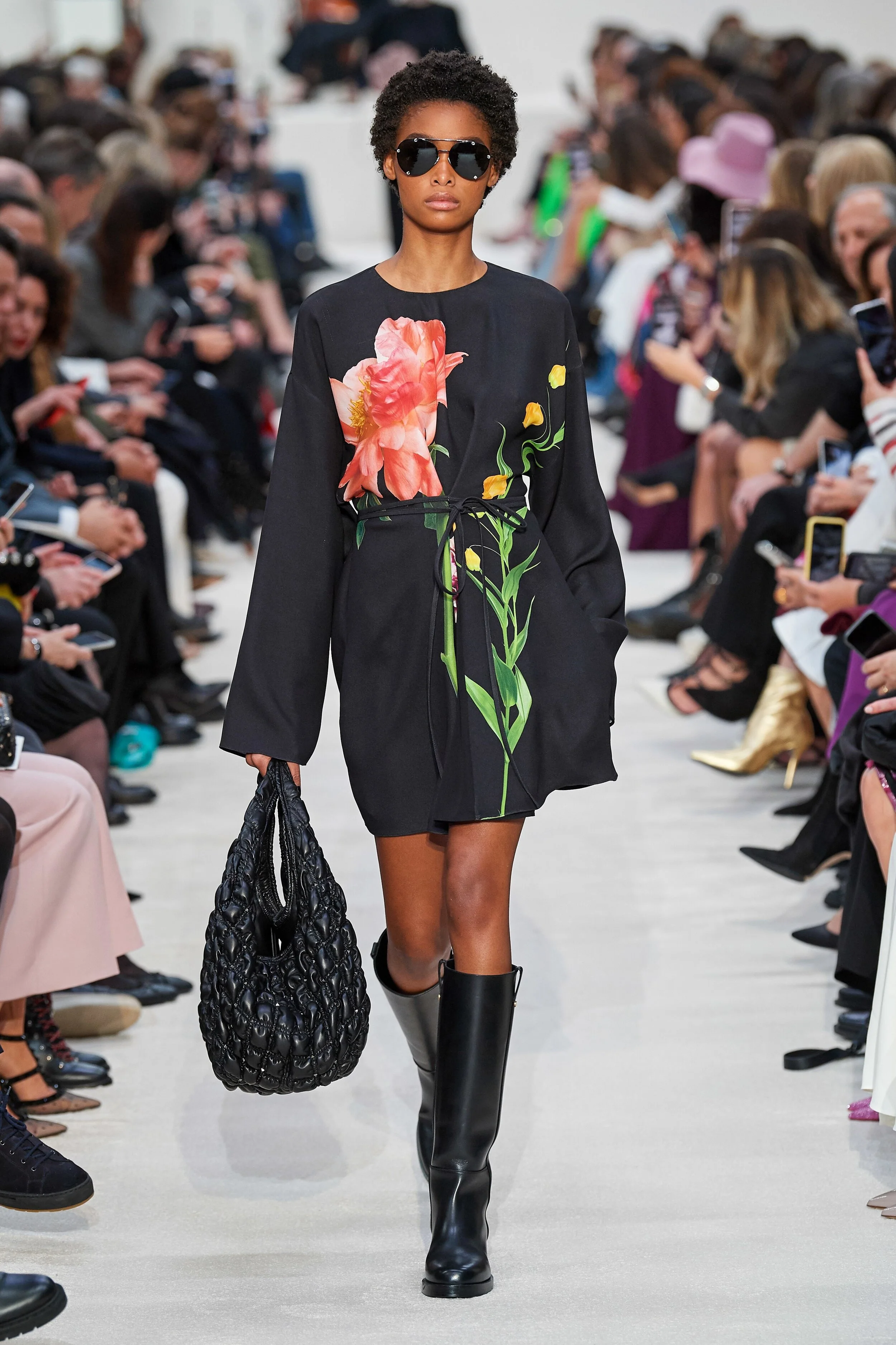 BLÉSNYA MINHER walking for VALENTINO Fall Winter 2020 PFW