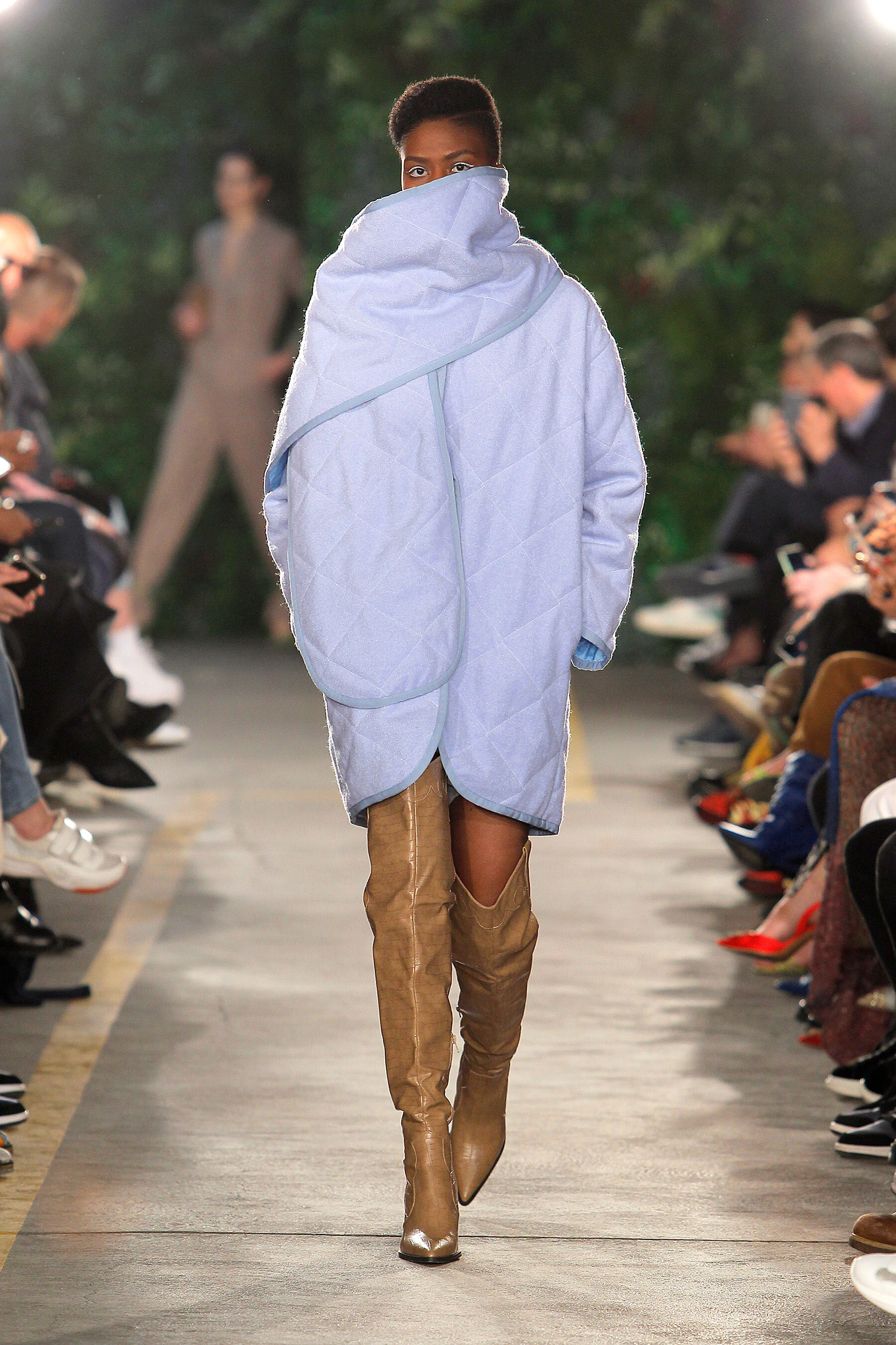 RUFANE TOMÁS walking for CAROLINA MACHADO Fall Winter 2020 ModaLisboa