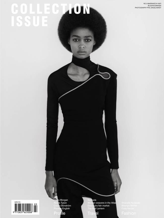 BLÉSNYA MINHER for COLLECTION ISSUE Spring/Summer 2020 Cover &amp; Editorial