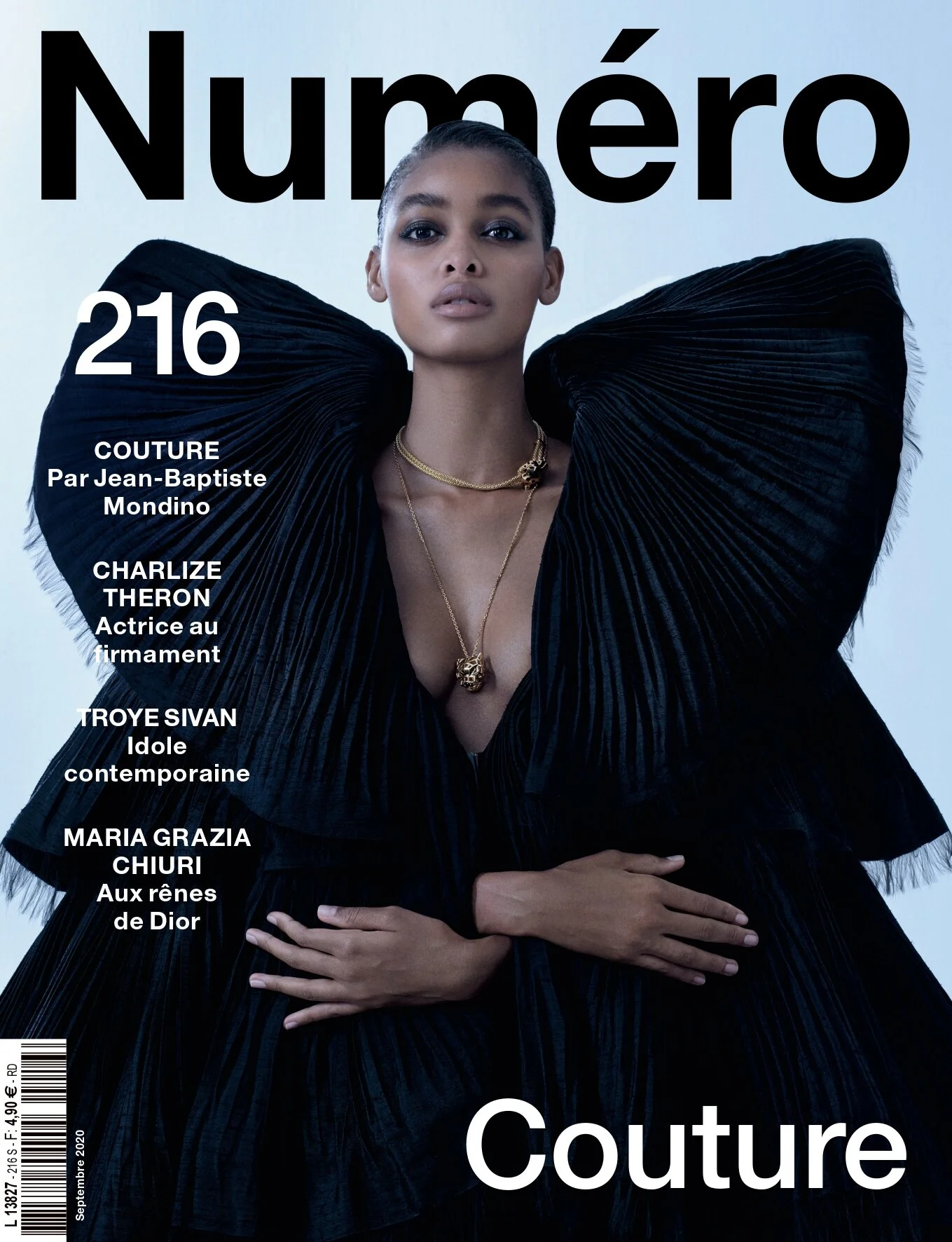 BLÉSNYA MINHER for NUMÉRO September Issue Cover &amp; Editorial