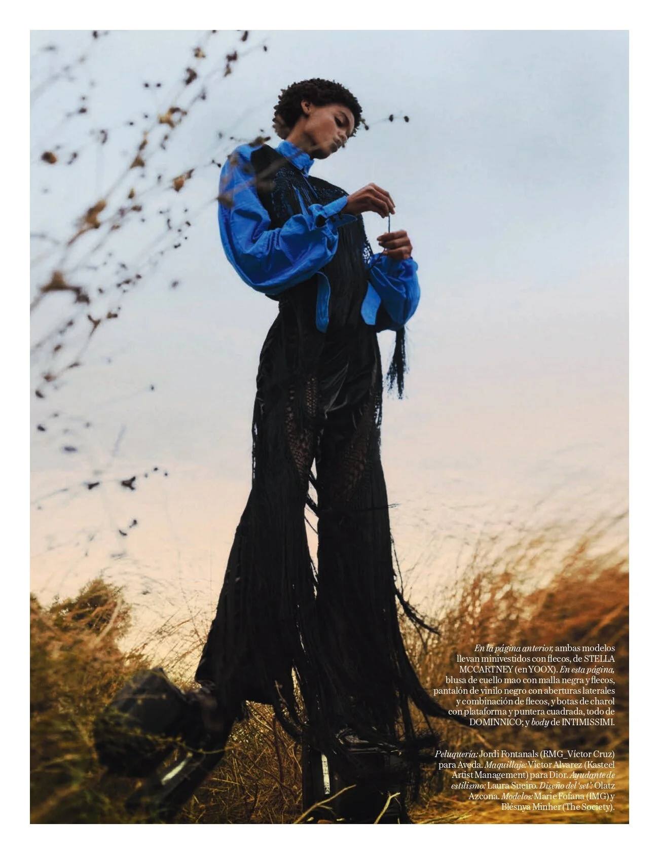 BLÉSNYA MINHER for VOGUE SPAIN September 2020 Issue Editorial
