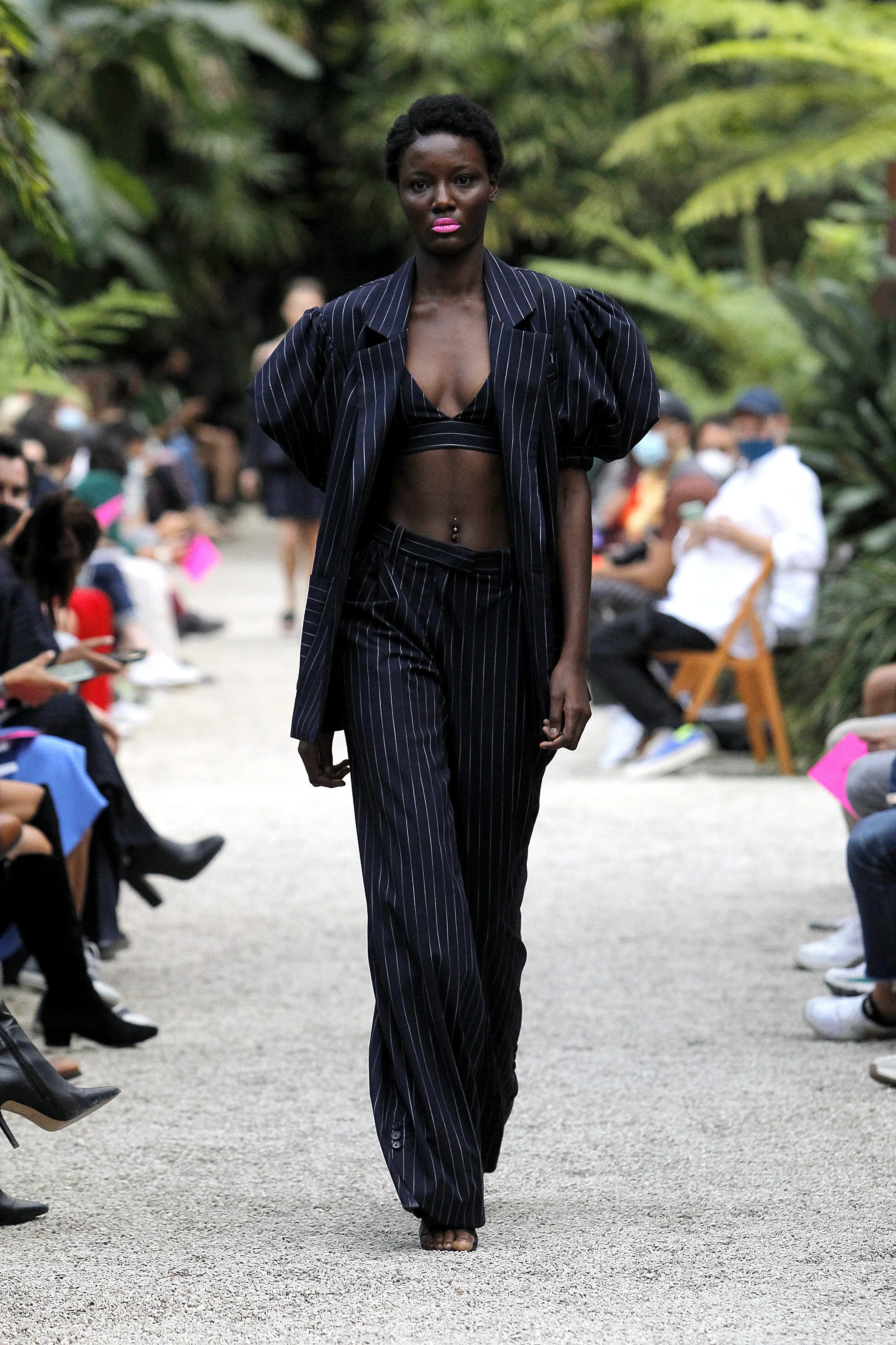 SOMPA ANTÓNIO walking for LUIS CARVALHO Spring Summer 2021 ModaLisboa