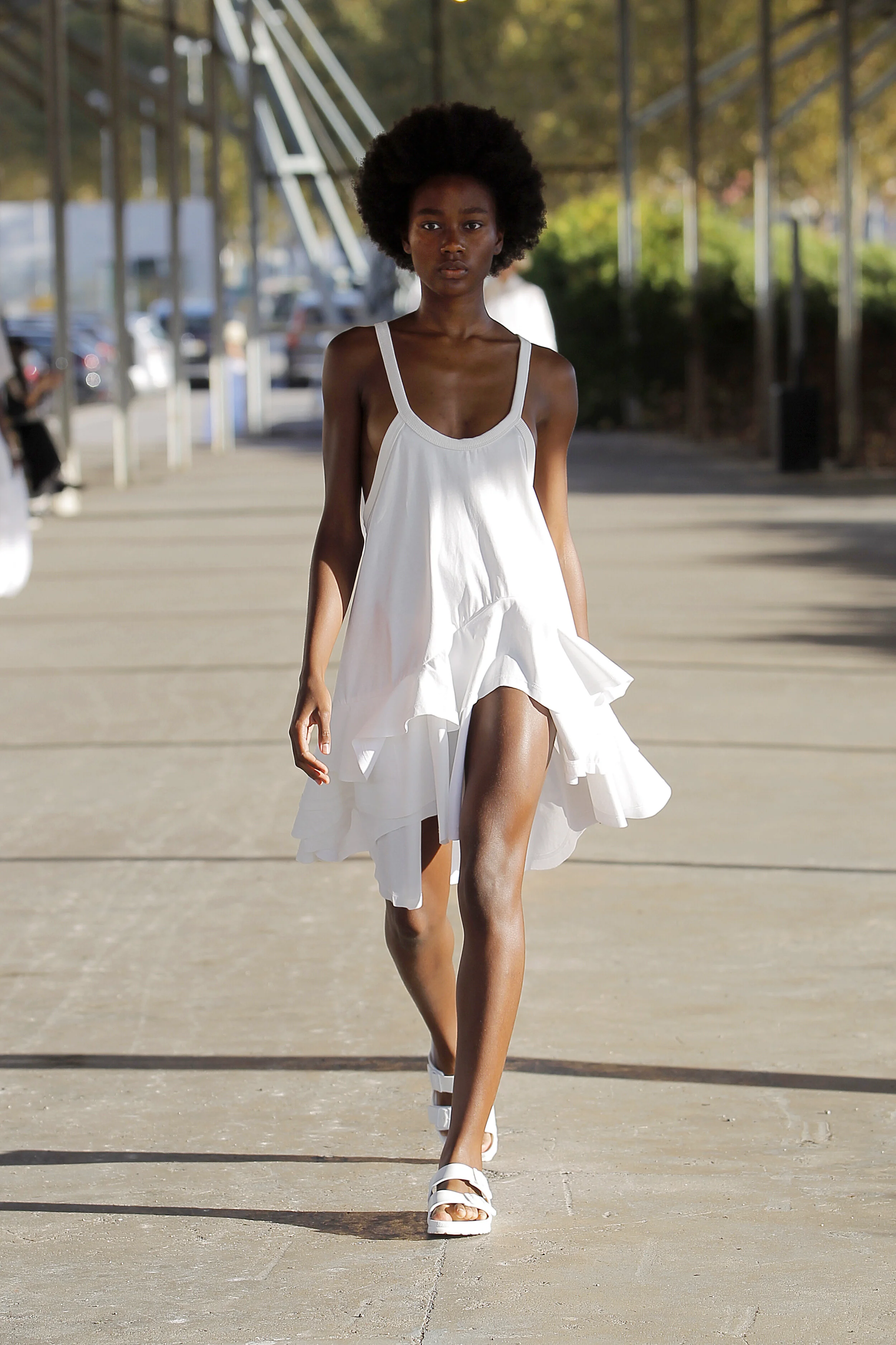 JANINA TATI walking at PORTUGAL FASHION Spring Summer 2021