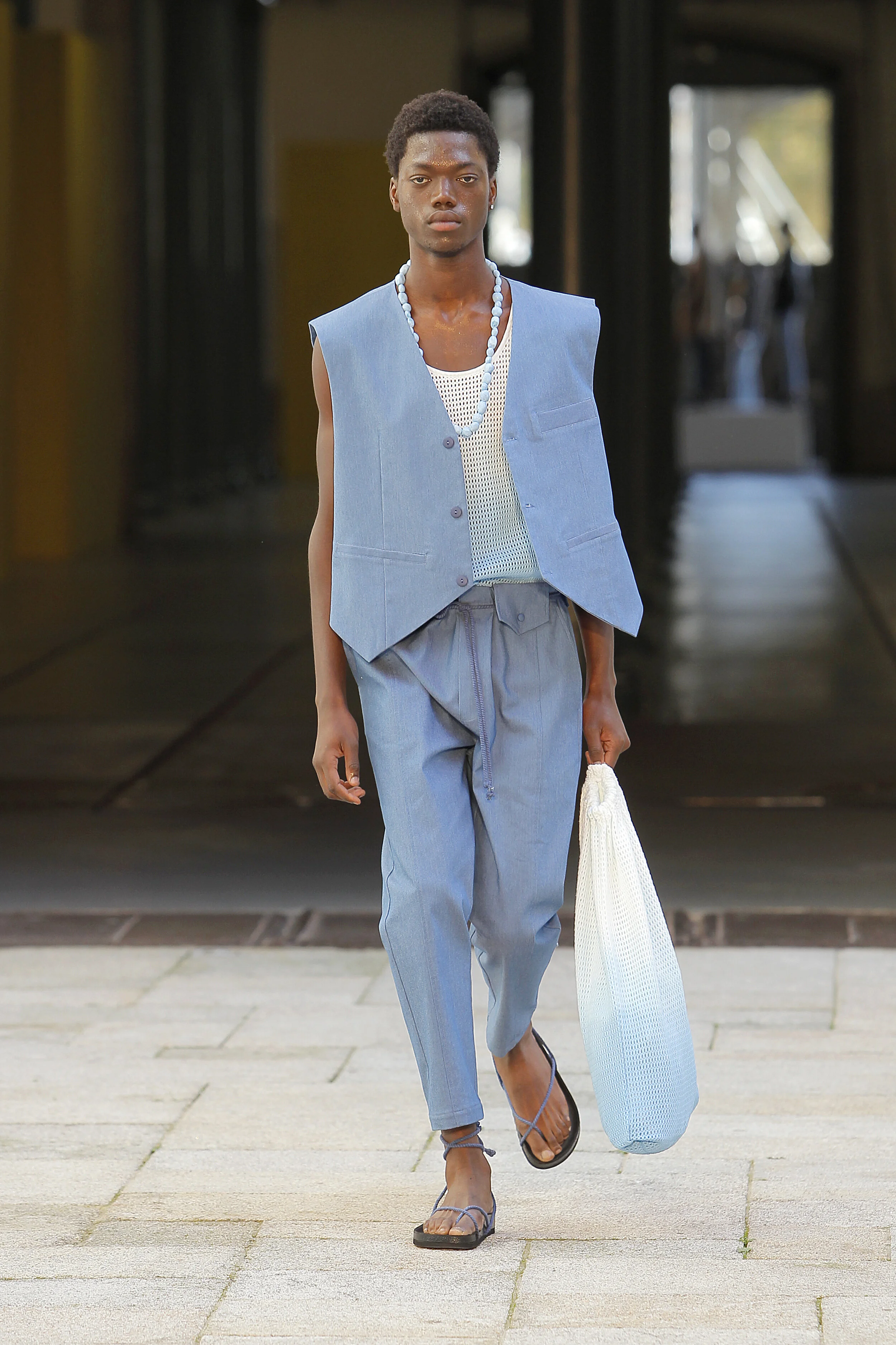 DANIEL CHRISTIAN walking at PORTUGAL FASHION Spring Summer 2021