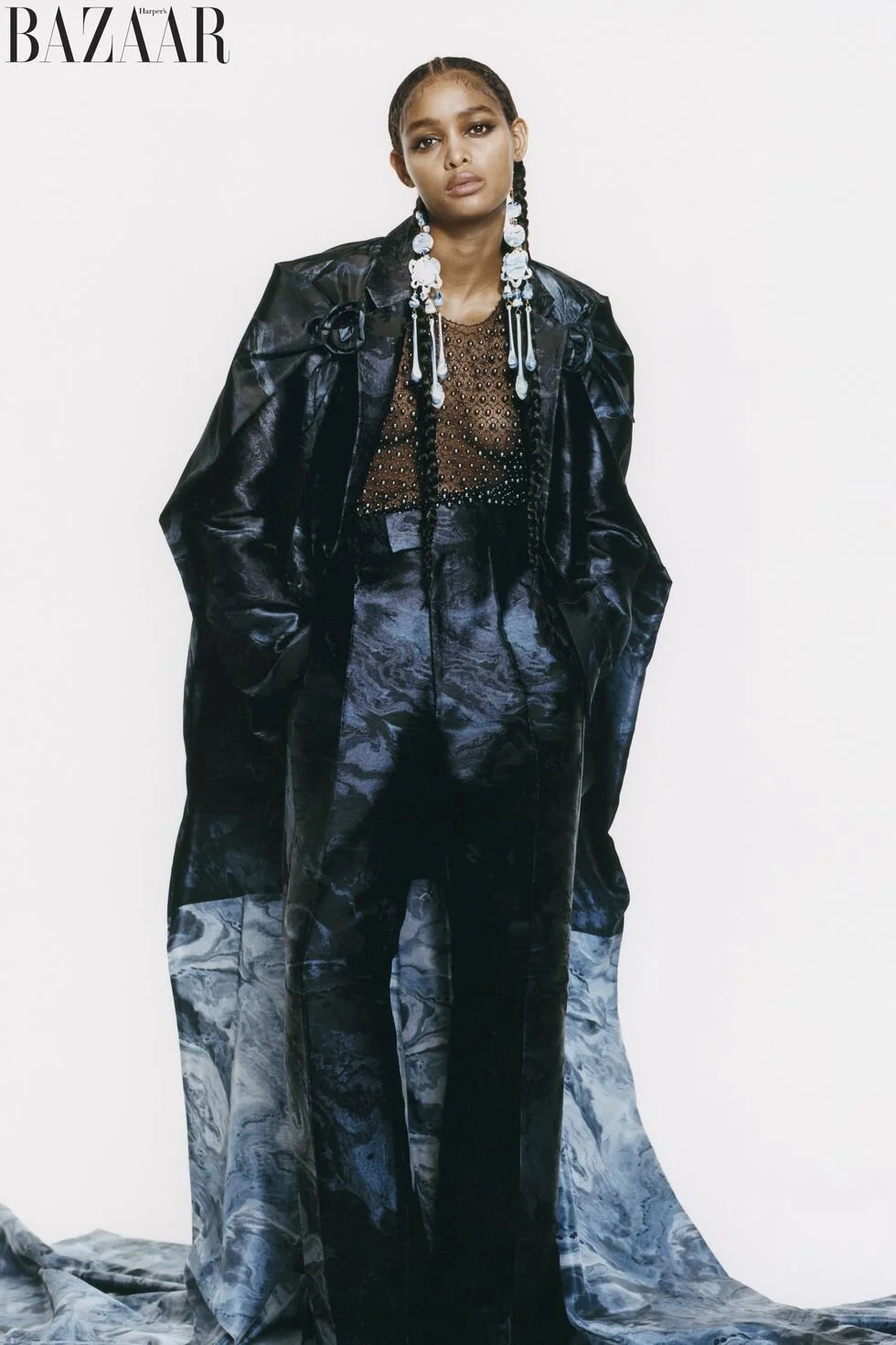 BLÉSNYA MINHER for HARPER'S BAZAAR US Fendi Special Editorial