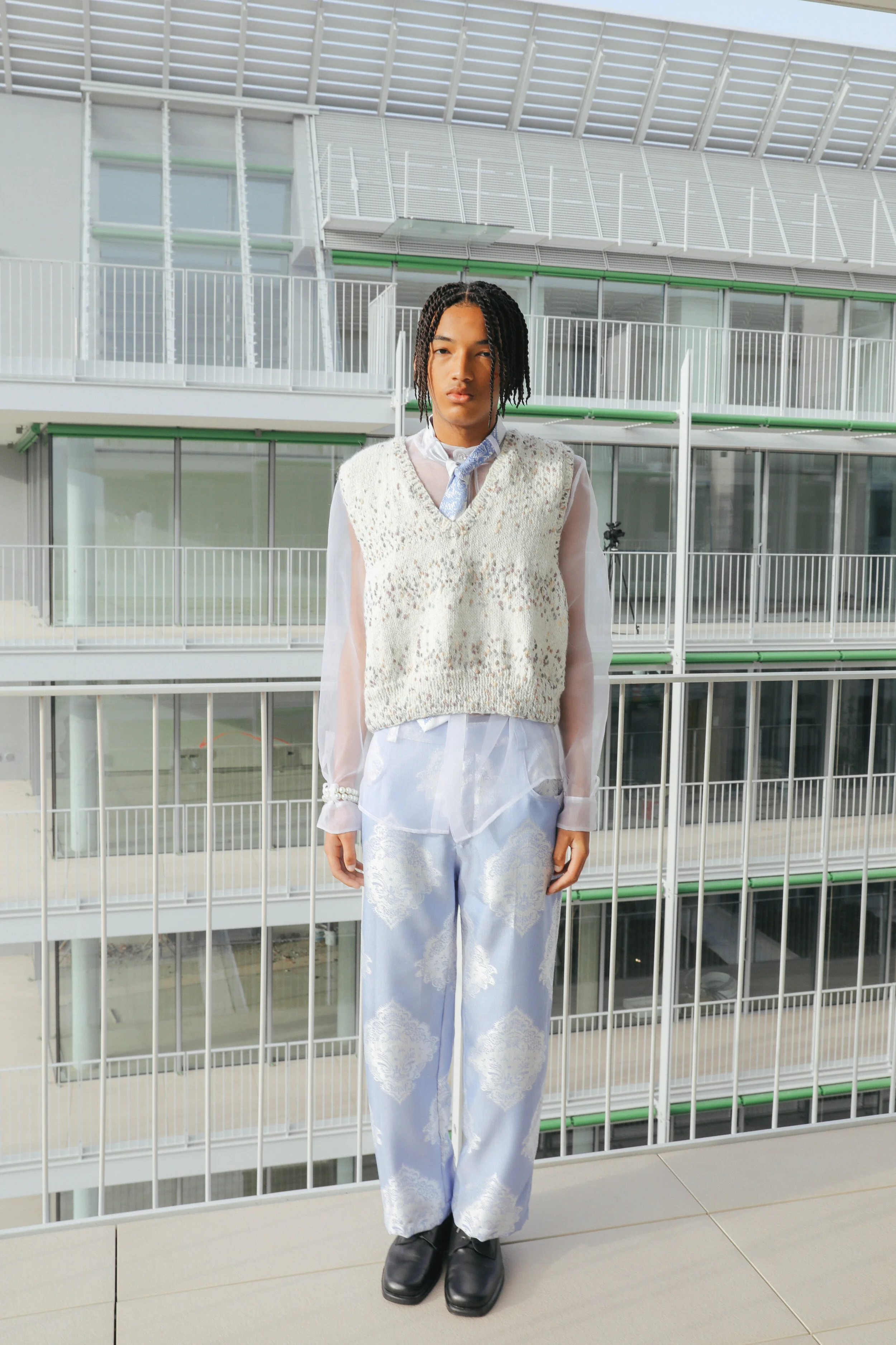 MAXIMUS LAFAYETTE walking for ANDREIA REIMÃO/Sangue Novo Fall Winter 2021 ModaLisboa