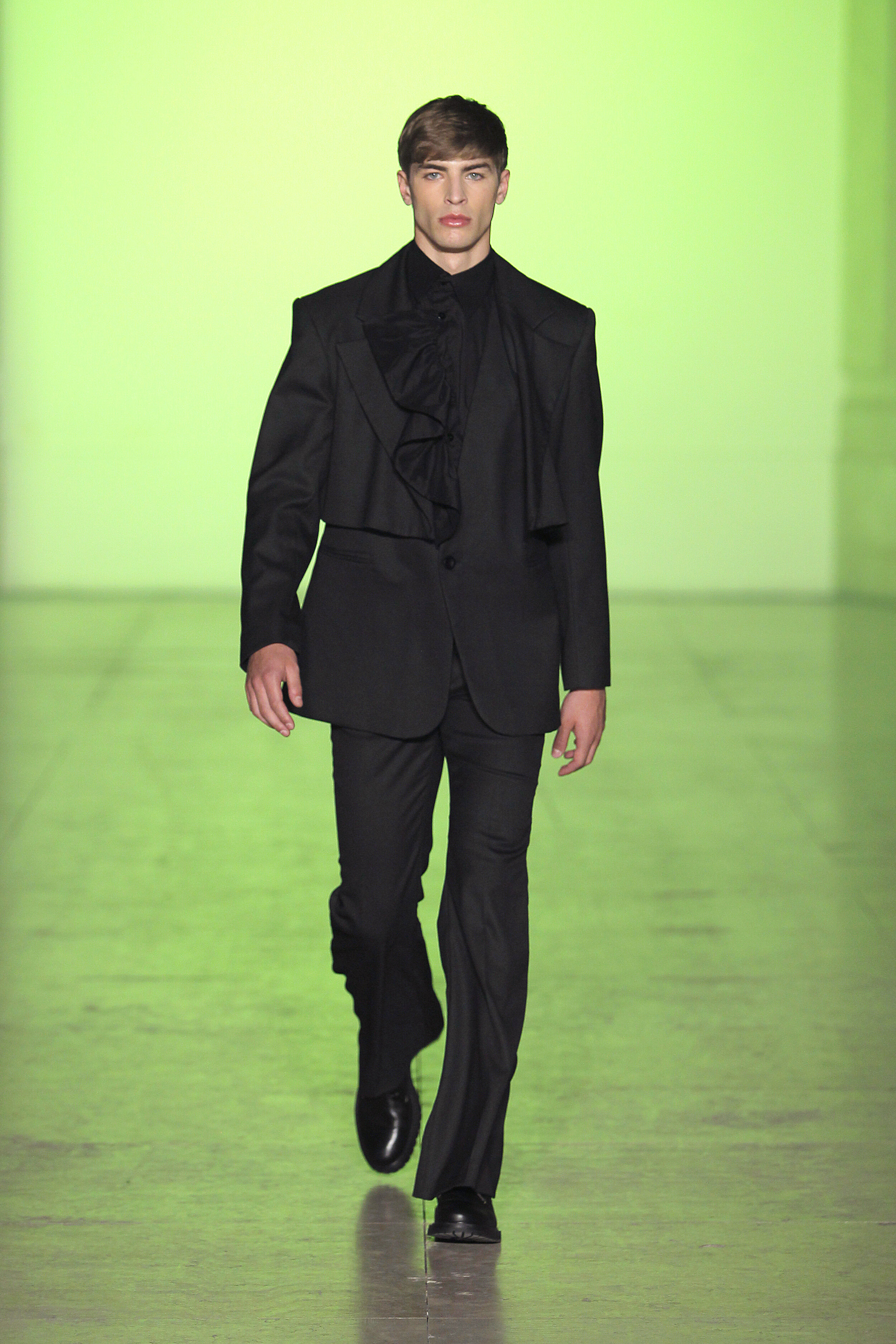 MARTIM CANAVARRO walking for LUIS CARVALHO Fall Winter 2021 ModaLisboa