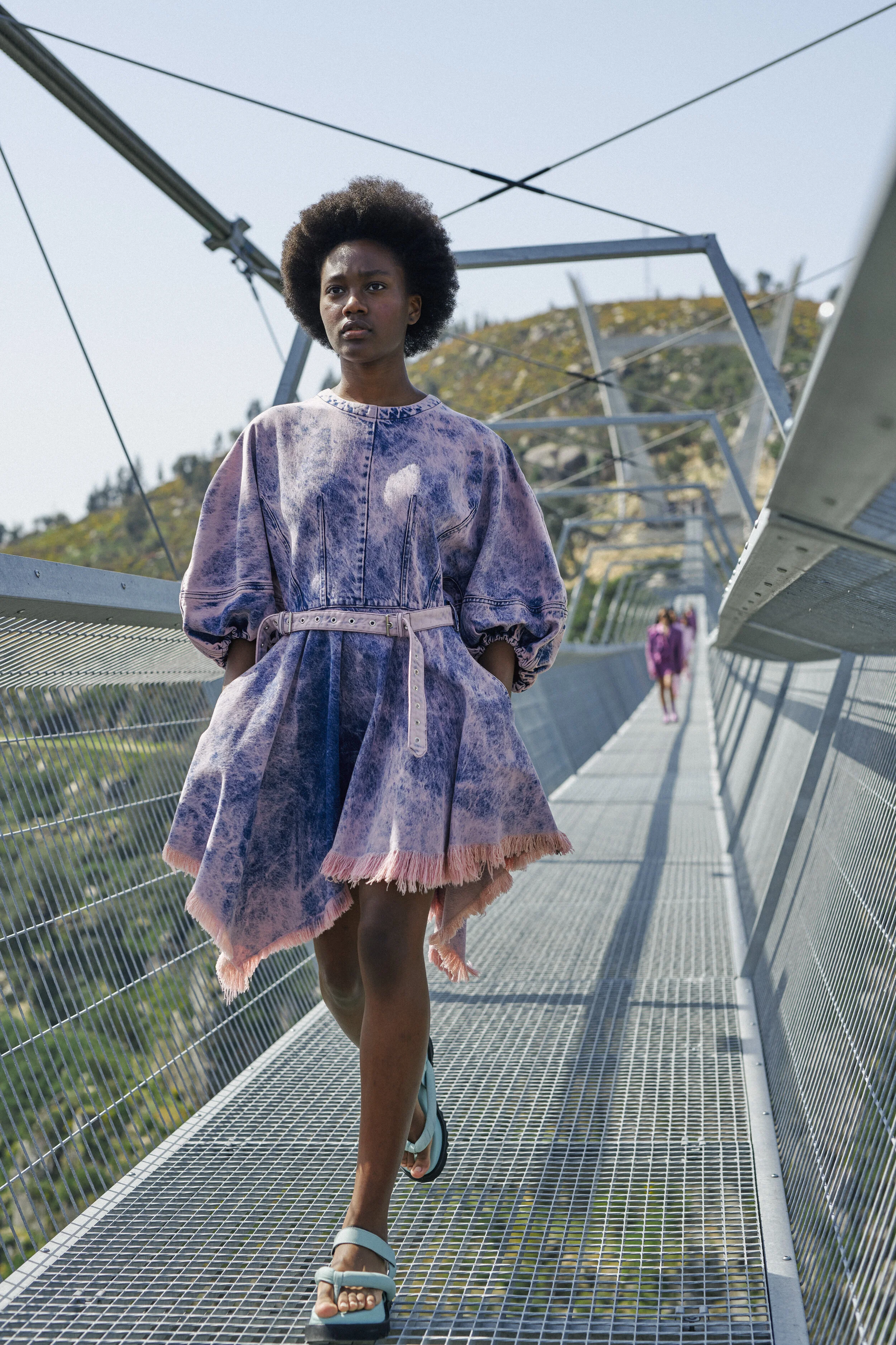 JANINA TATI walking at PORTUGAL FASHION Fall Winter 2021