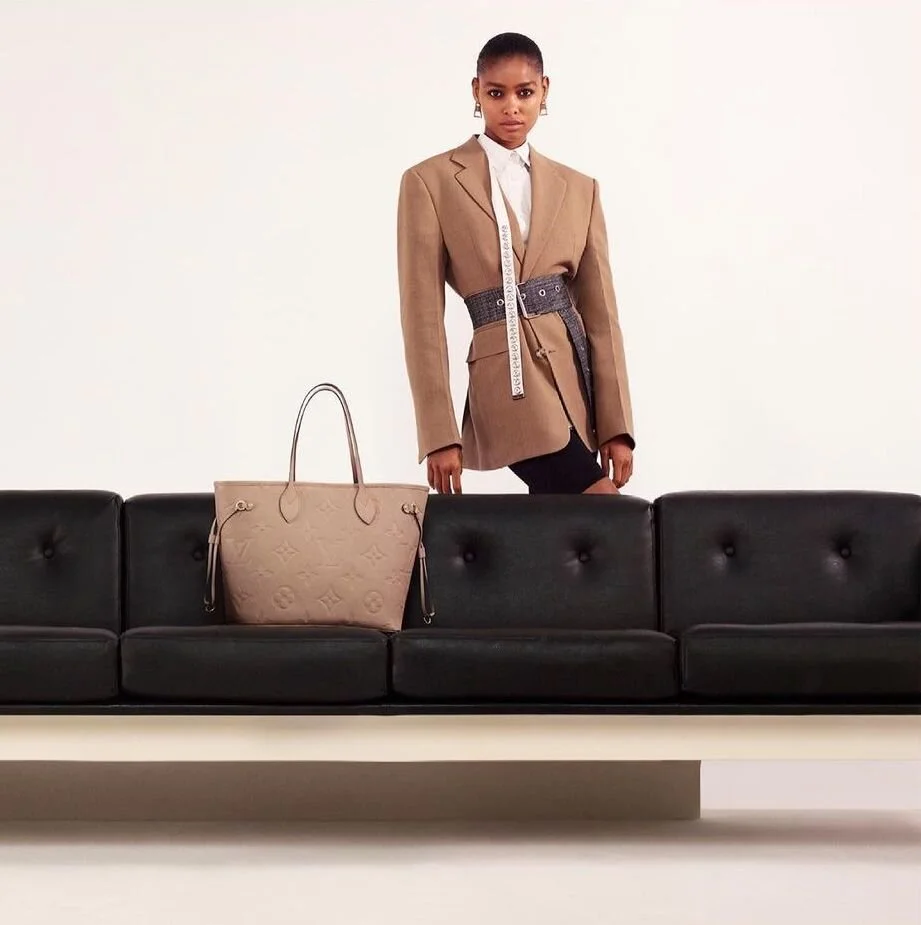 BLÉSNYA MINHER for LOUIS VUITTON Epi Leather Campaign