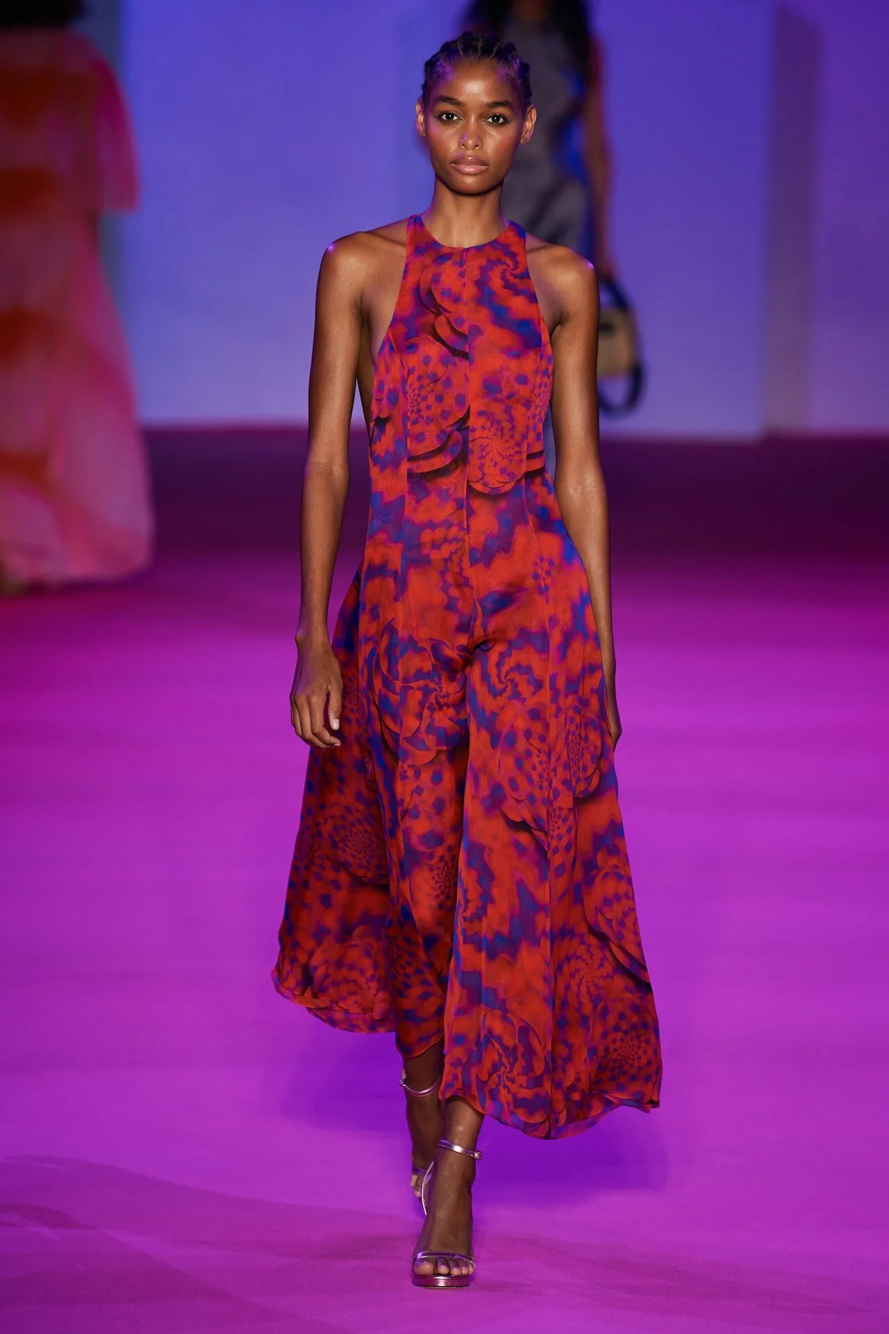 BLÉSNYA MINHER walking for BRANDON MAXWELL S/S 22 Show NYFW