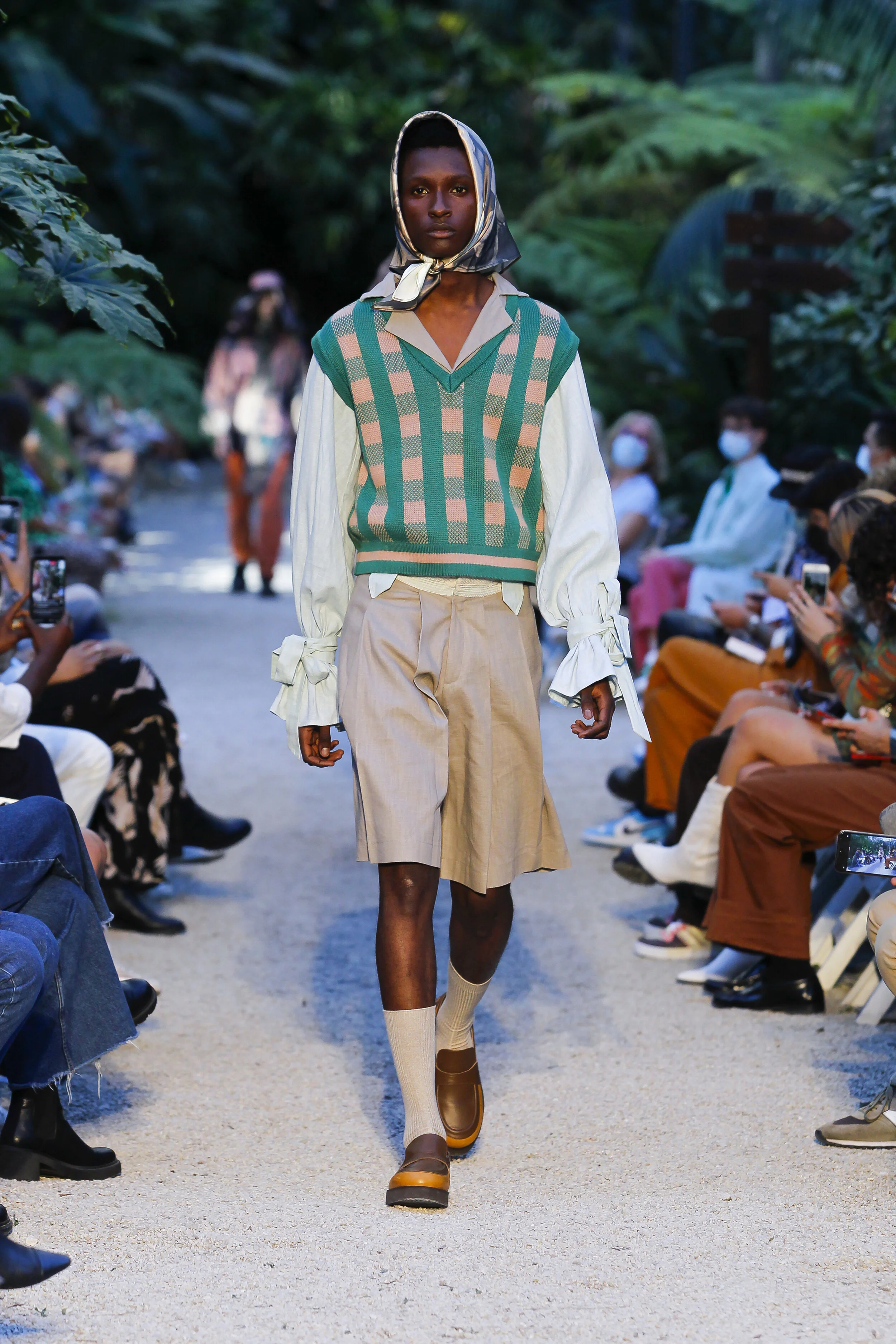 MADU walking for CRAVO STUDIOS S/S 22 Show ModaLisboa Workstation