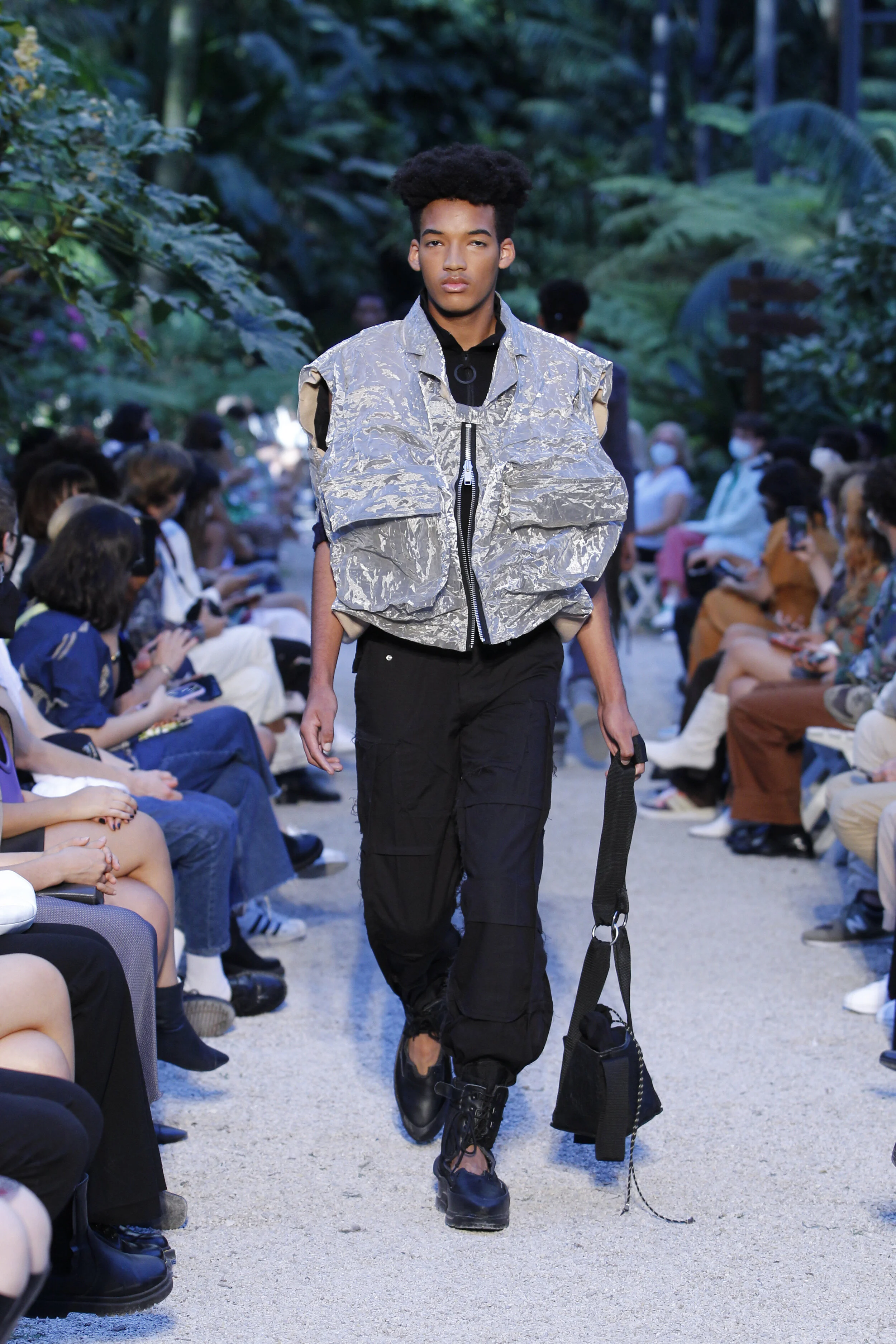MAXIMUS LAFAYETTE walking for SASKIA LENAERTS S/S 22 Show ModaLisboa Workstation