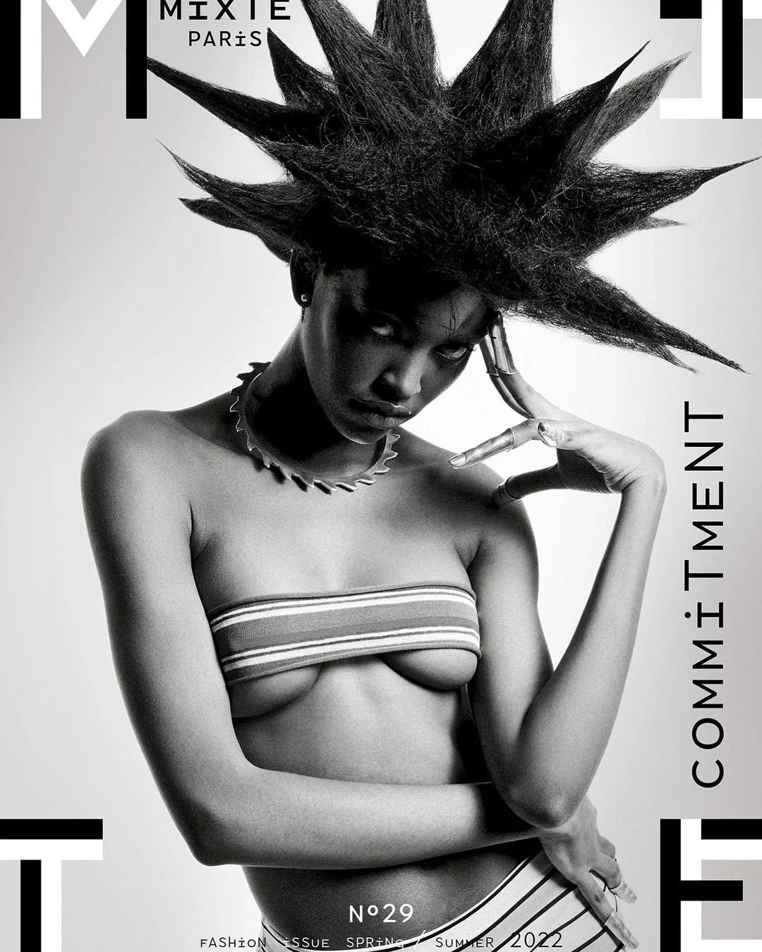 AMILNA ESTEVÃO for MIXTE Fashion Issue Spring/Summer 2022 Cover &amp; Editorial