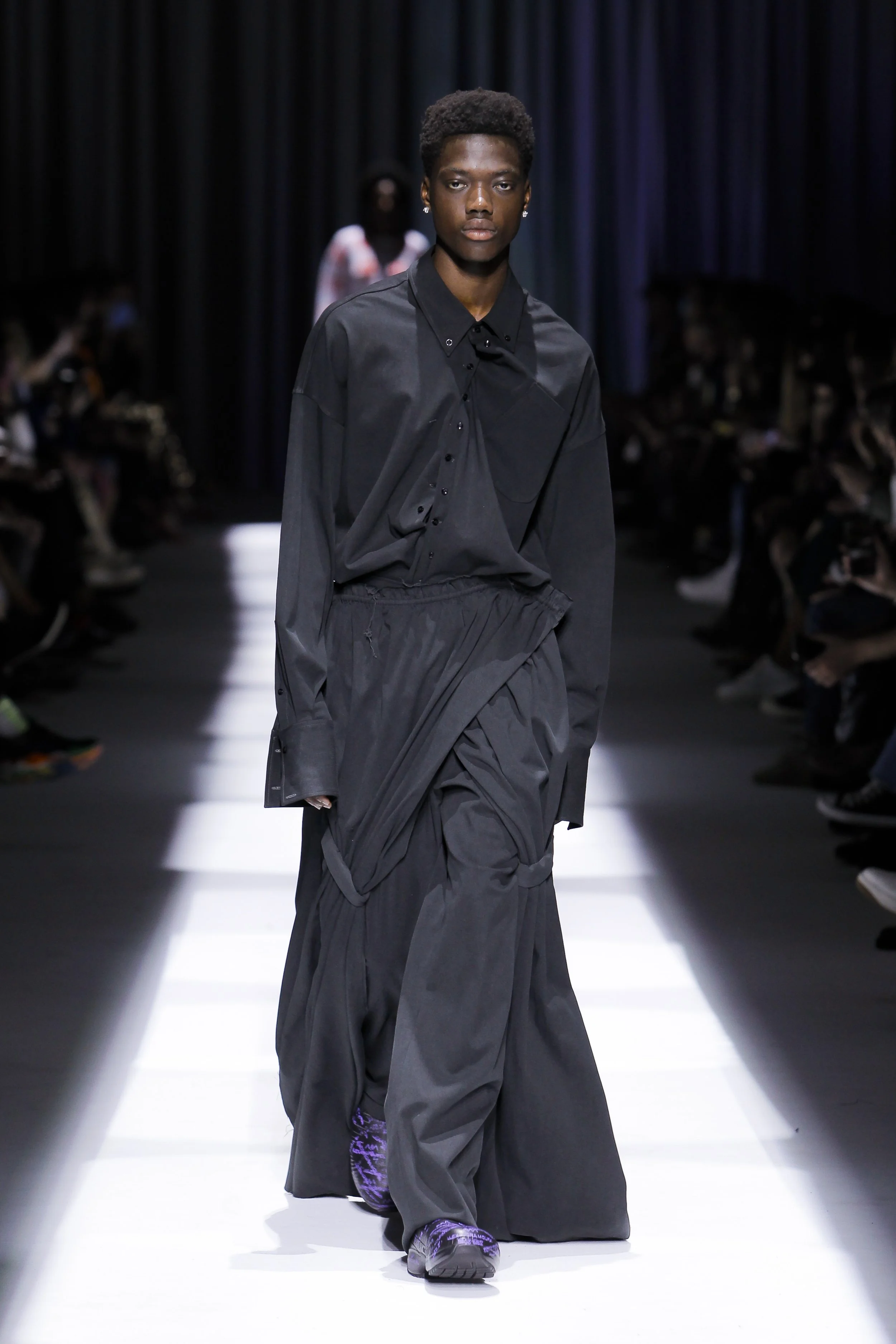 DANIEL CHRISTIAN walking at PORTUGAL FASHION Fall-Winter 2020