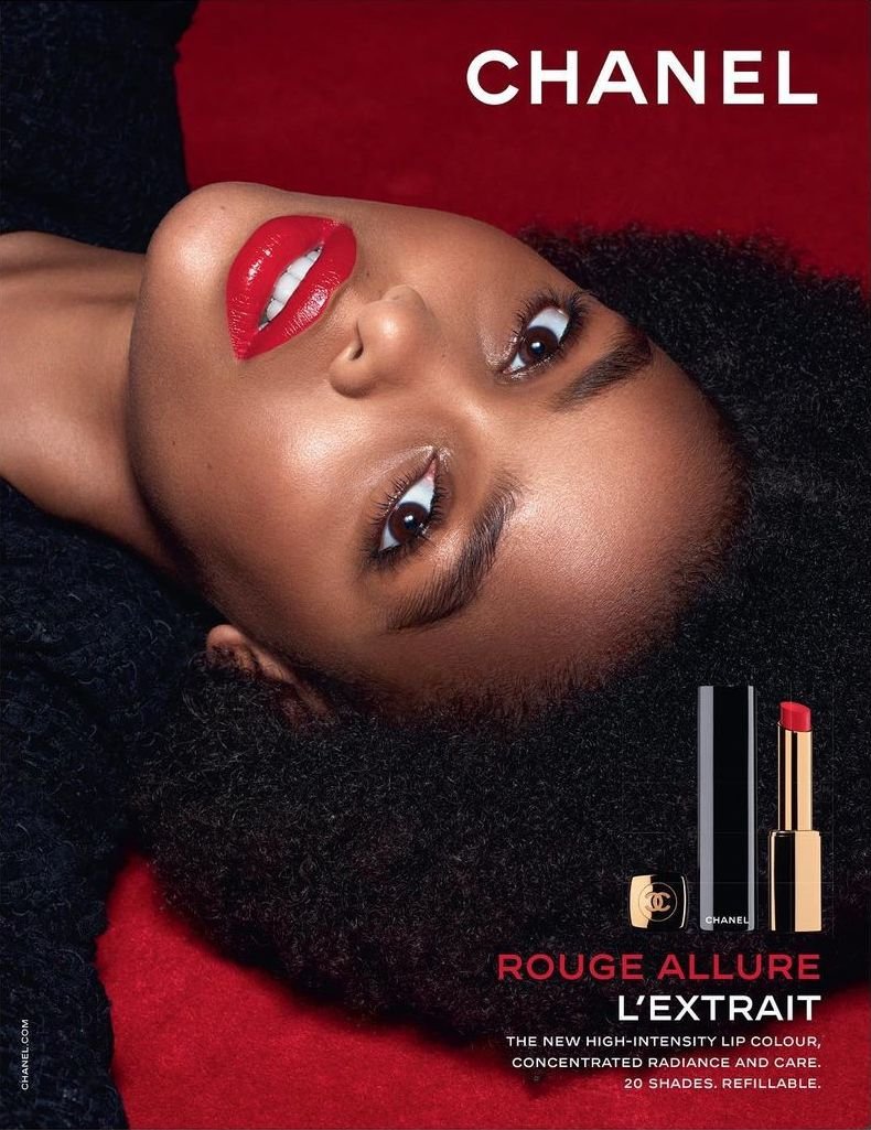 BLÉSNYA MINHER for CHANEL BEAUTY Rouge Allure Extrait Campaign