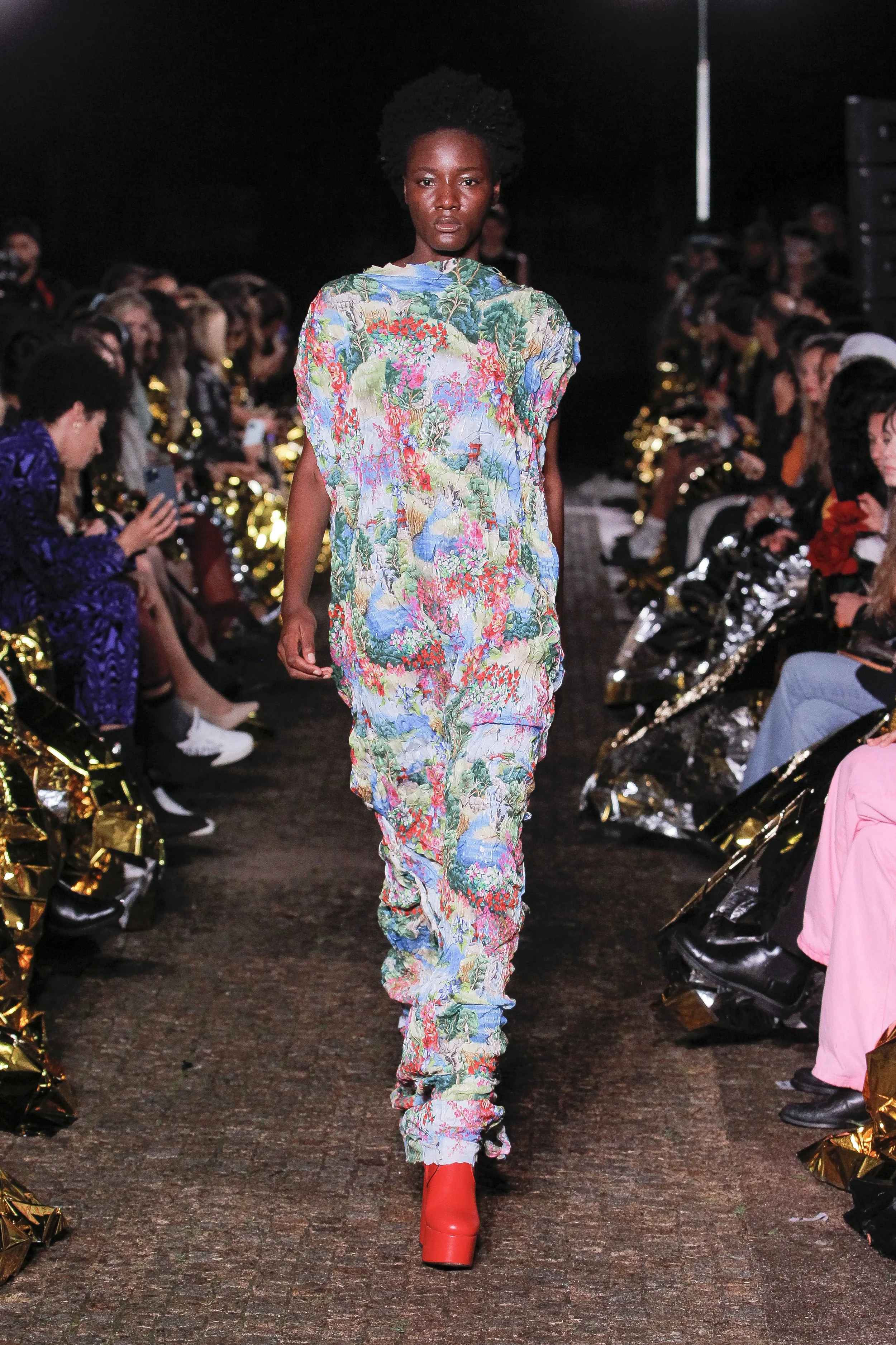 SOMPA ANTÓNIO walking at PORTUGAL FASHION SS23