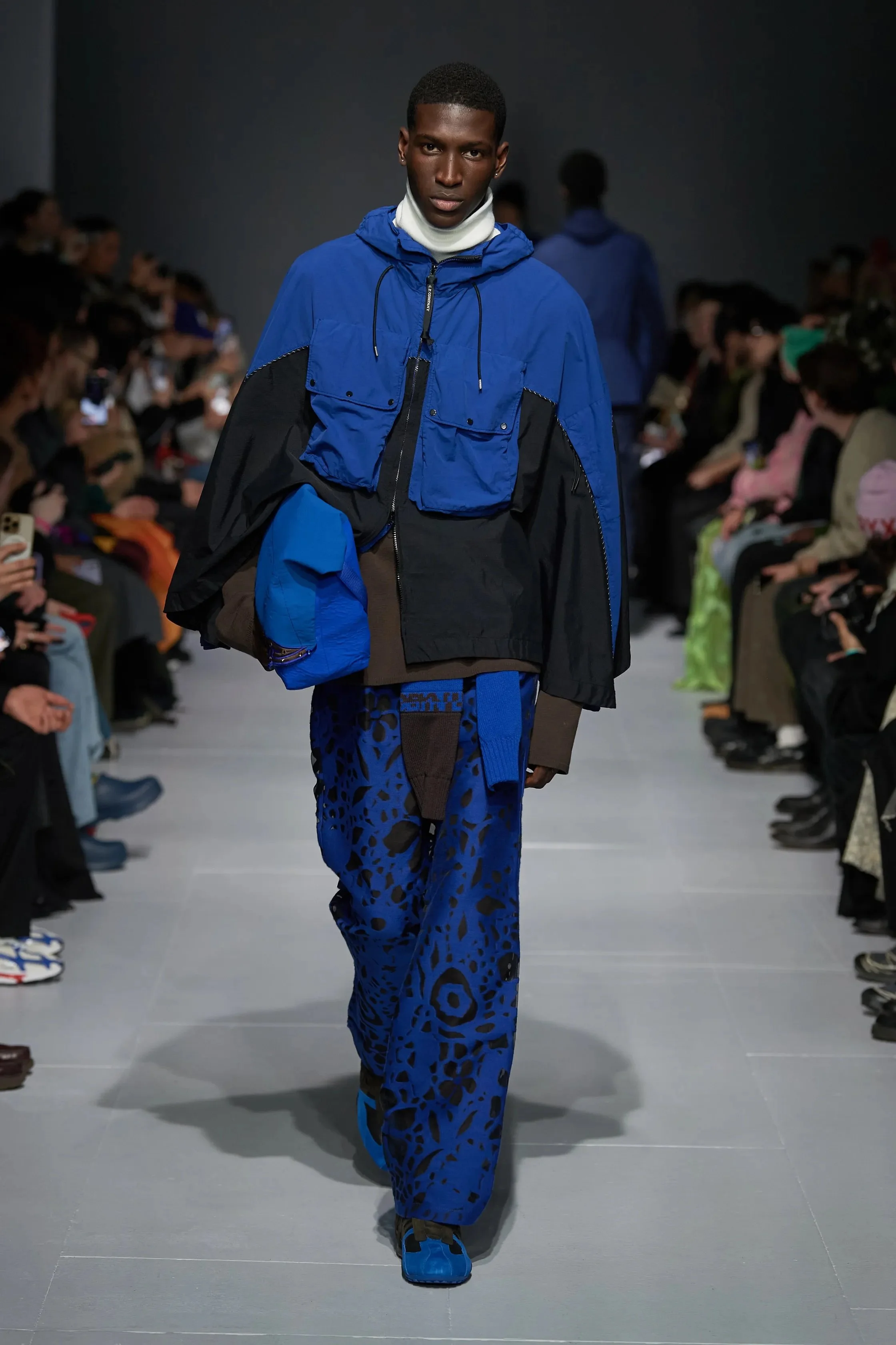 RUI HUILA walking for ROBYN LYNCH F/W24 at LONDON FASHION WEEK
