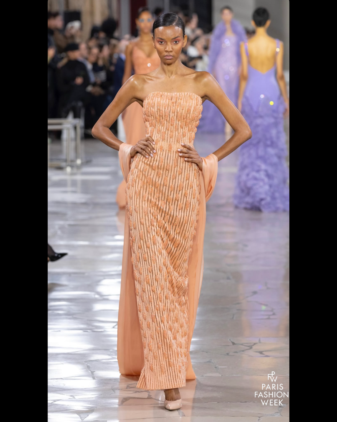 DJENICE DUARTE at HAUTE COUTURE SPRING/SUMMER 2026 for TONY WARD  (Copy)