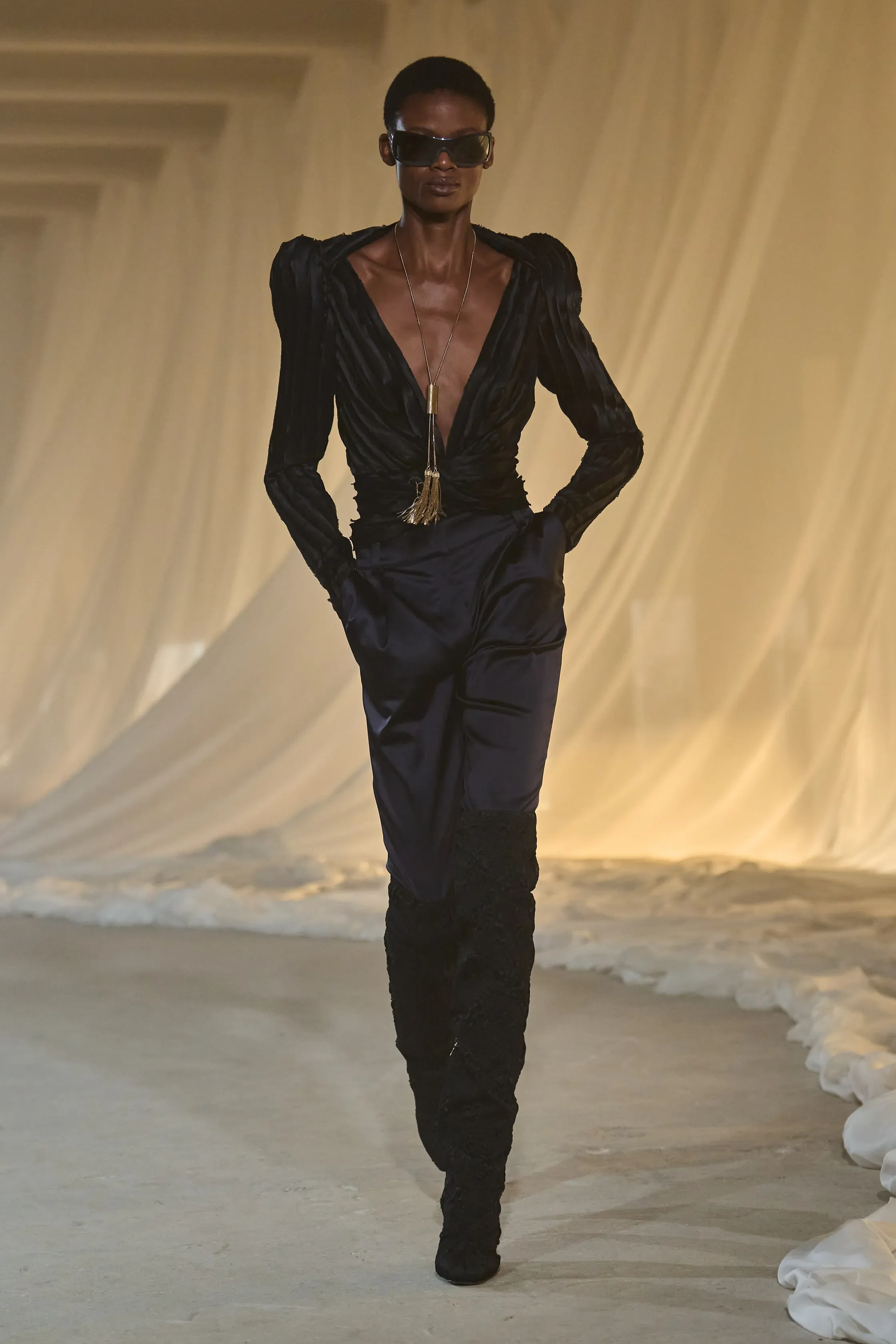 MICKLATE at PARIS FASHION WEEK for BALMAIN/FALL 2026 READY-TO-WEAR