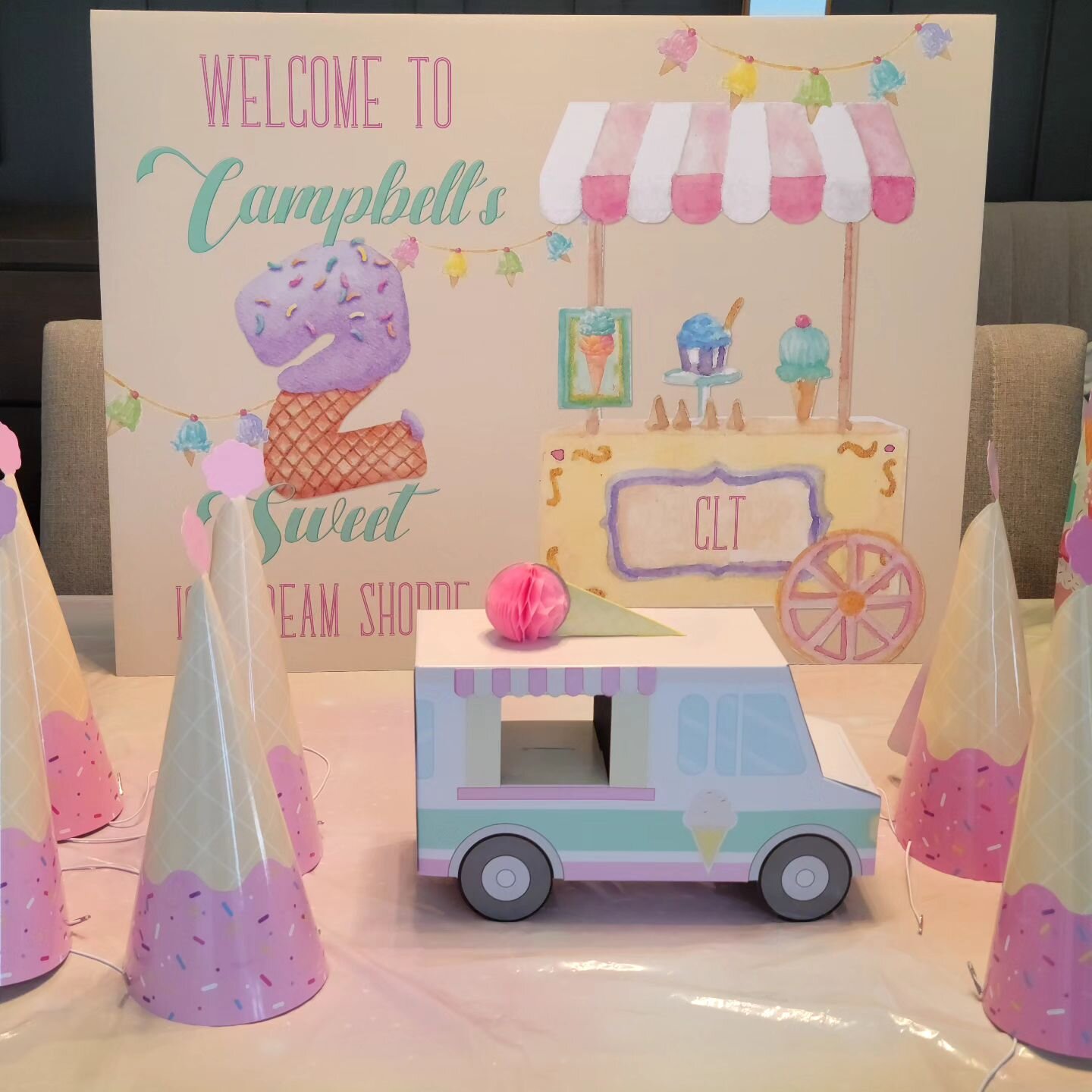 Birthday Celebrations 🥳

Custom Welcome Sign for Campbell's Two Sweet Birthday Party 🍨