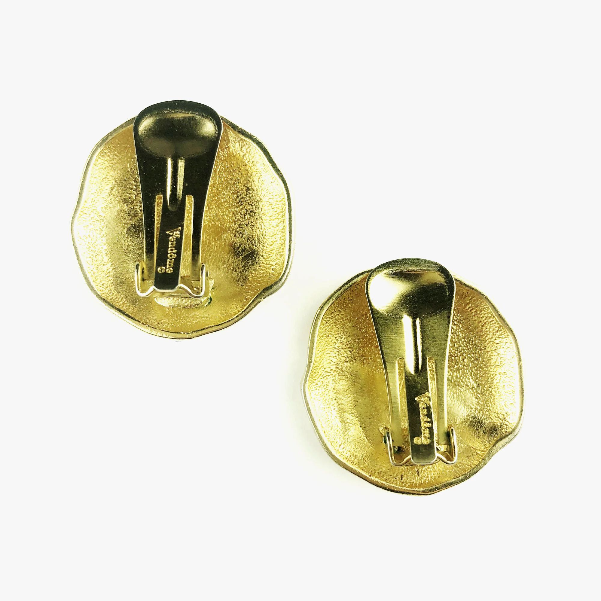 Signatur von 1970er Jahre Vintage Vendome Ohrclips