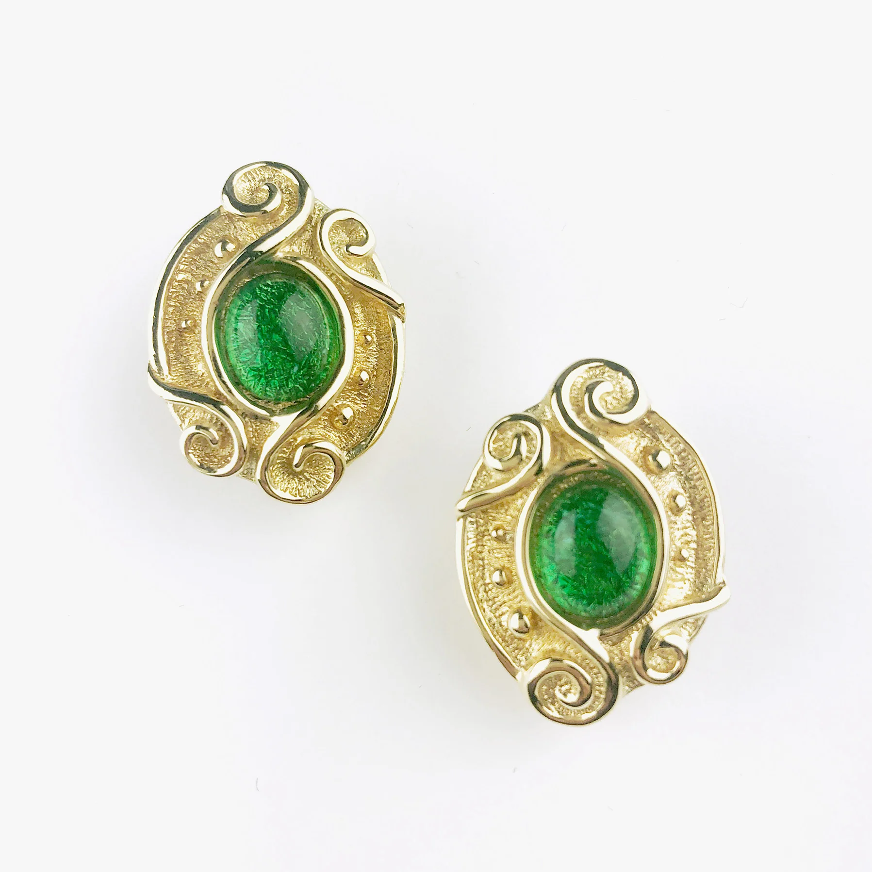 1980er Jahre Vintage Christian Dior Ohrclips