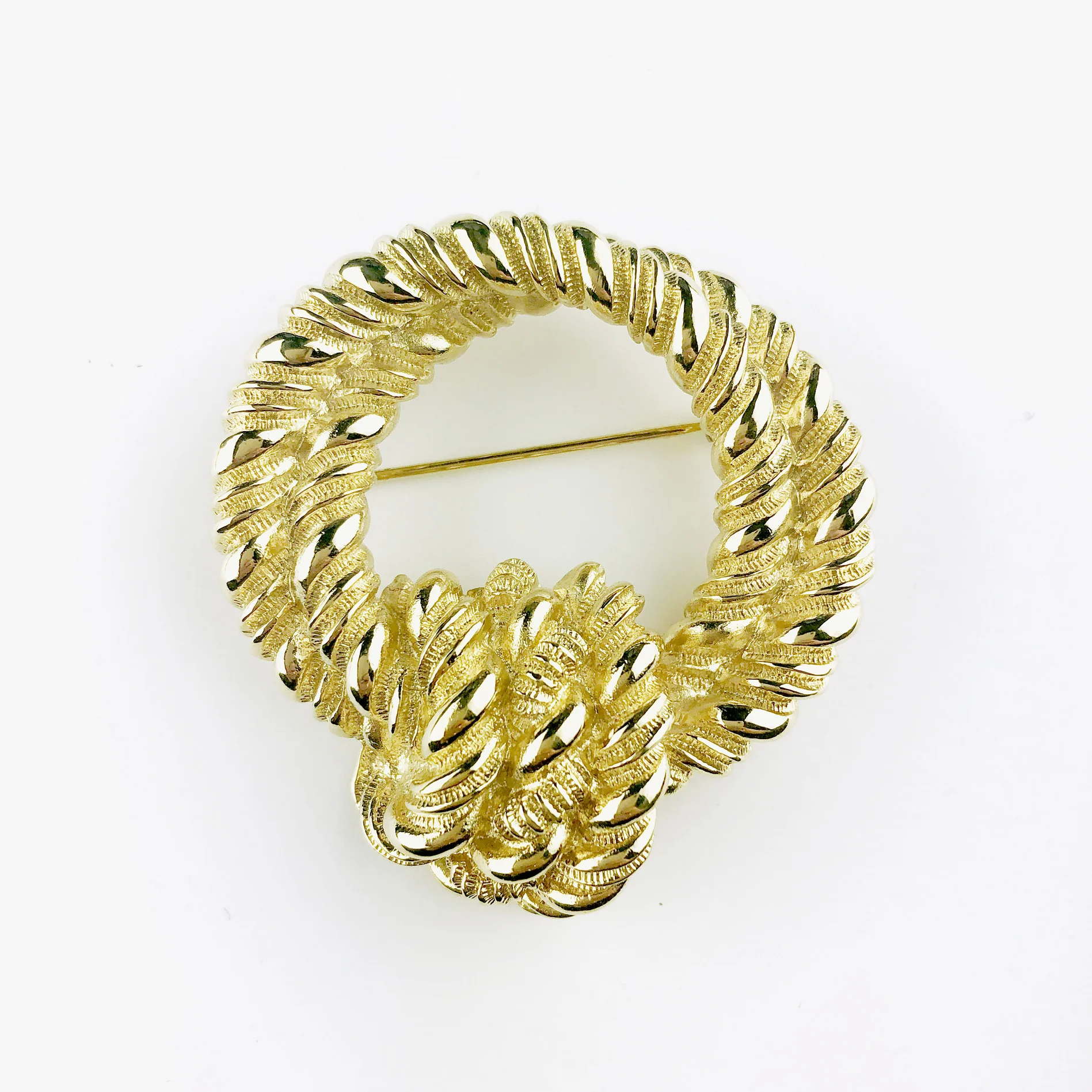 1980er Jahre Vintage Brosche von Christian Dior Knoten