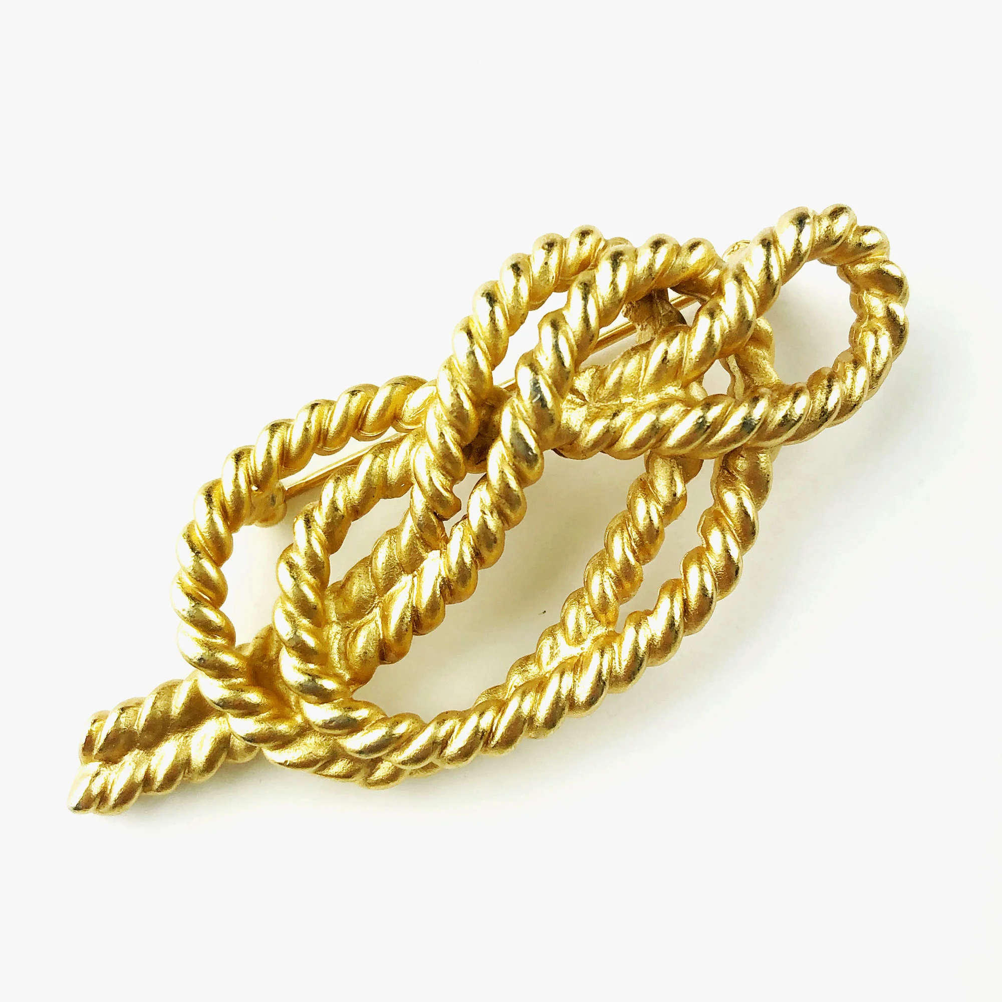 Vintage Anne Klein Brosche Knoten