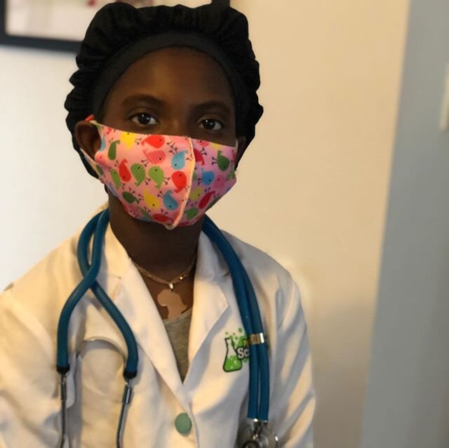 In times of crisis we must adapt. During Quarantine Parker&rsquo;s daily job was to take and document the blood pressure and temperature of her grandmother.  She earned $10 a week. Possible pay raise if she earns her MD degree. She wants to be a doct