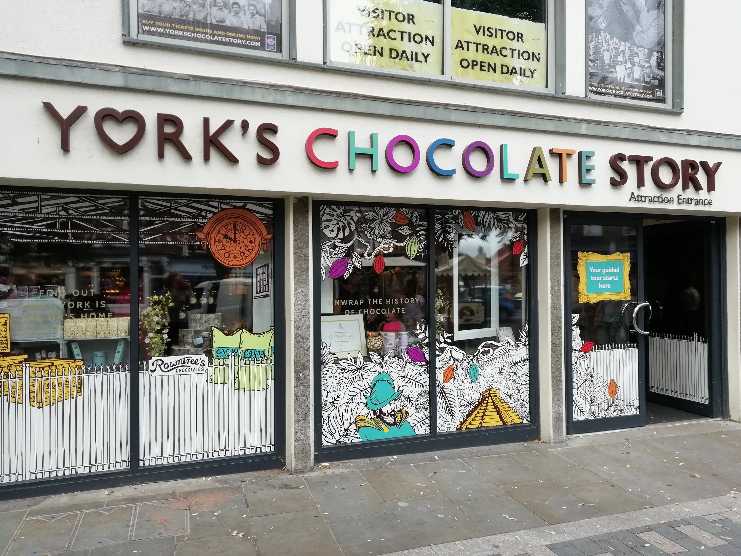 York's Chocolate Story Chocolate in the YCS store. Lauren Cocking..jpg