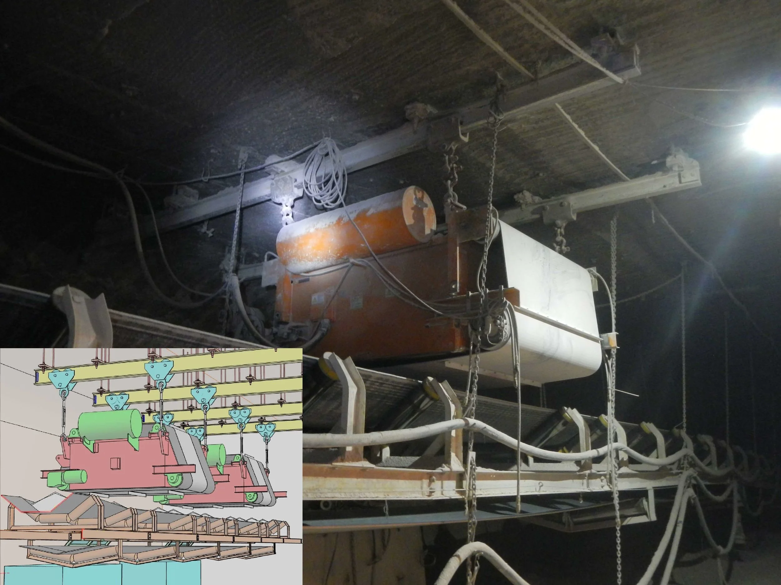 Underground Belt Conveyors Nutrien Lanigan March Consulting