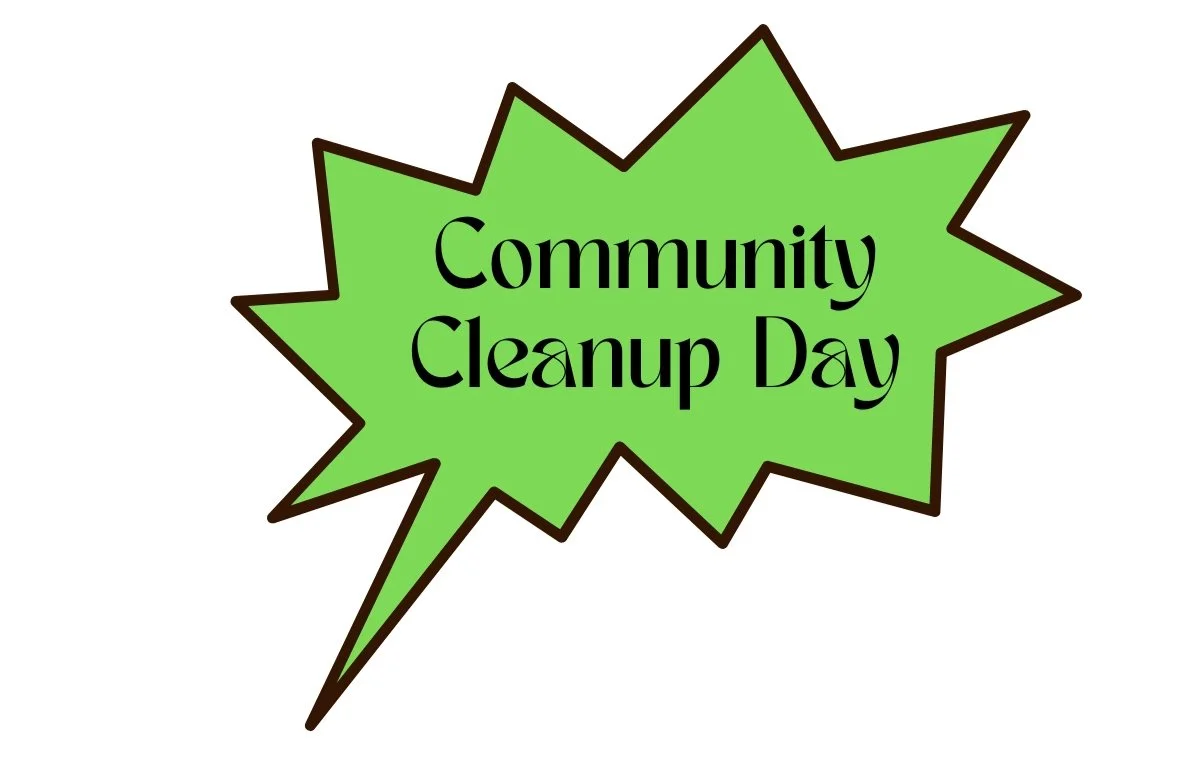 Community Cleanup Day at the Biggs Road Community Garden // Día de Limpieza Comunitaria en el Jardín Comunitario de Biggs Road