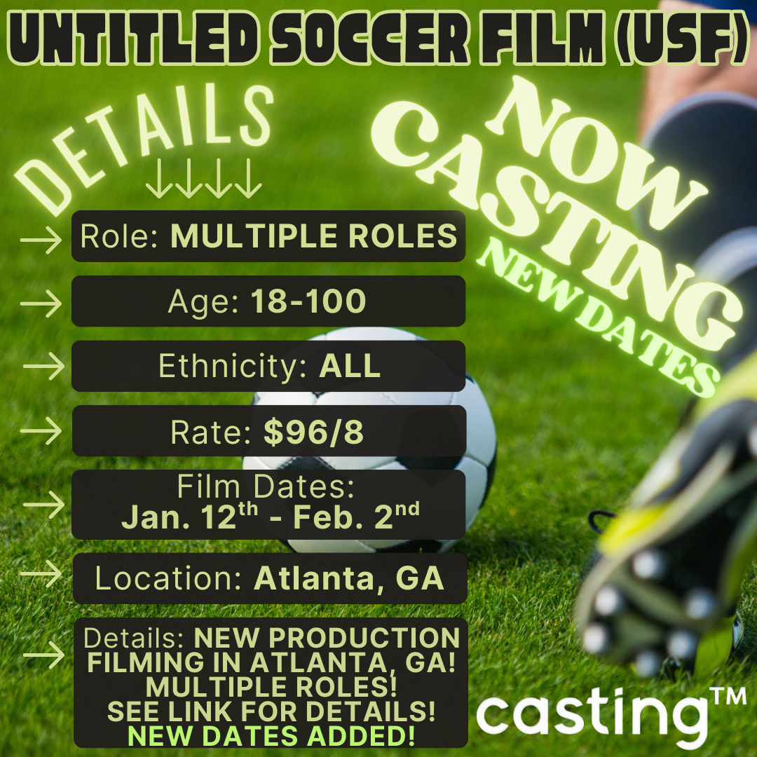"USF" // MULTIPLE ROLES // MALES &amp; FEMALES// ADULTS AGES 18-100 // FILMS 1.12 - 2.2 // SUB REQUEST