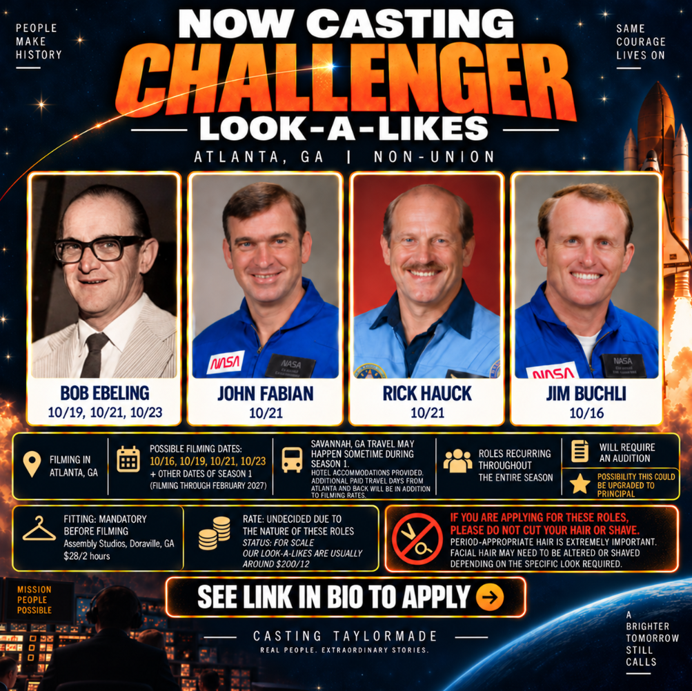 "CHLN" // VERY FEATURED (POSSIBLE UPGRADE) LOOK-A-LIKES ROLES // SUBMISSION REQUEST