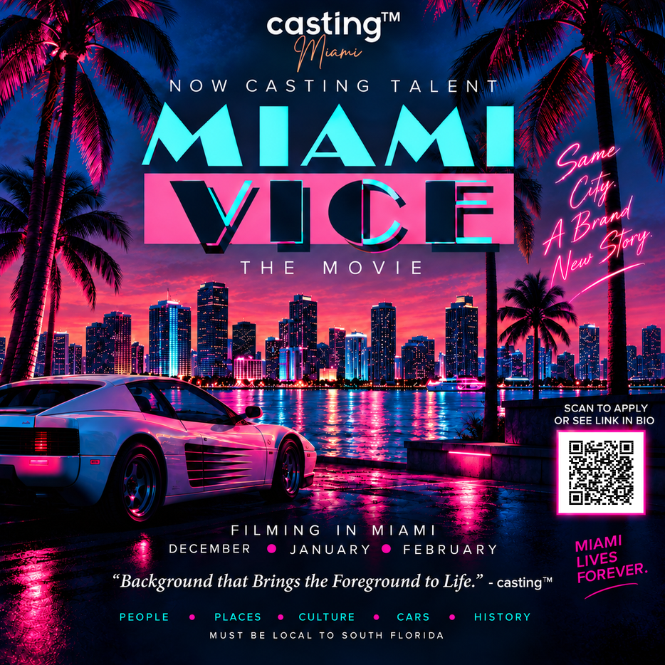 "MIAMI VICE" // WINTER 2026-2027 // ALL ROLES // SUB REQUEST
