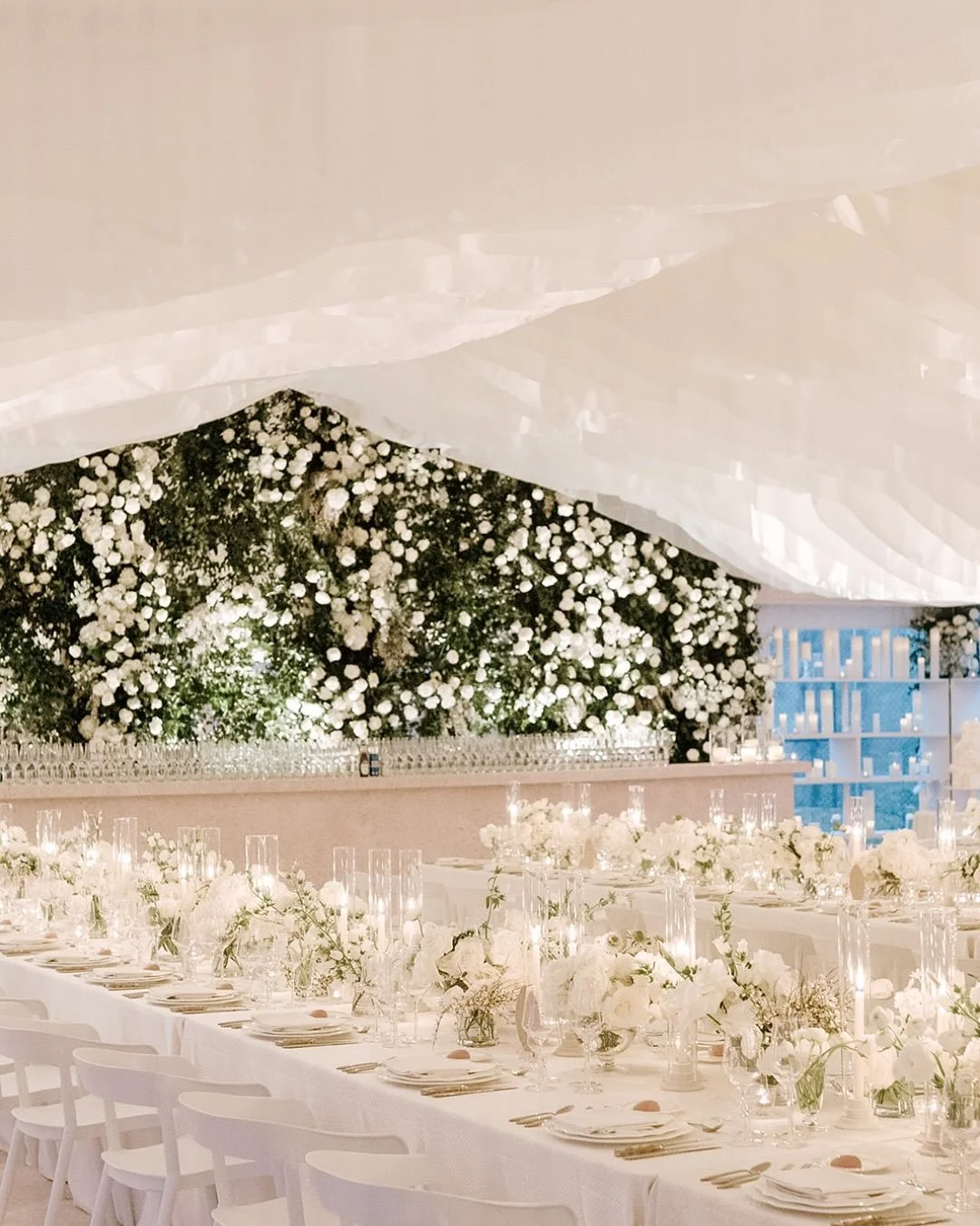 Planned in six weeks but designed to feel timeless🤍

Beneath the tent&rsquo;s soft draping and candlelit glow, every bloom and table setting told the story of what&rsquo;s possible when trust, vision, and heart align. A weekend that felt effortless,