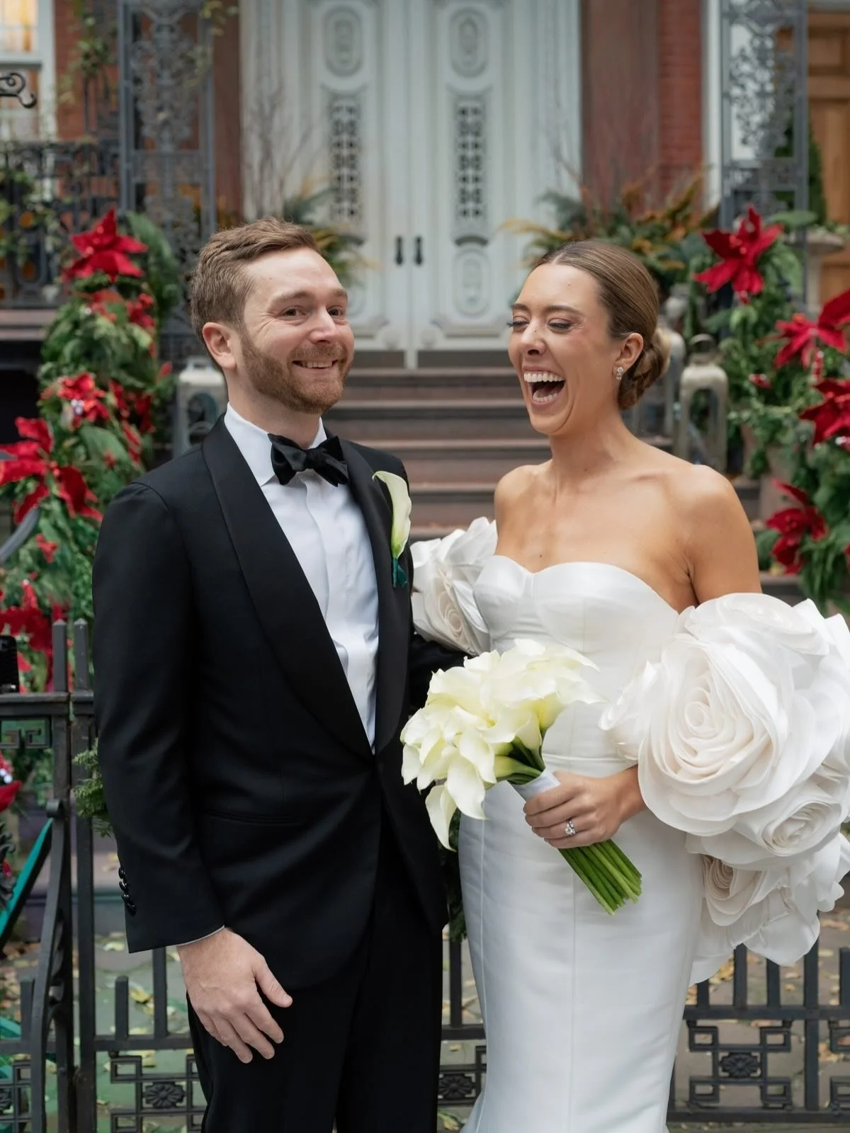 Isabelle and Nate wanted a wedding that felt like real life. New York is home, so they chose to get married right where they live. As Nate put it, &ldquo;How cool is it that we got married one block from our apartment?&rdquo; (He says he&rsquo;d reco