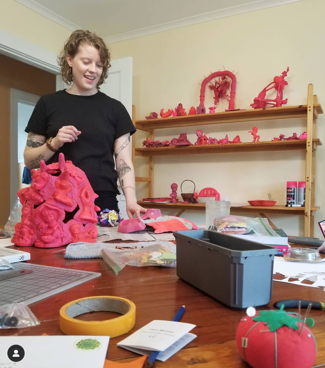 Terrain 2019 artist in residence, Morgan Rose Free