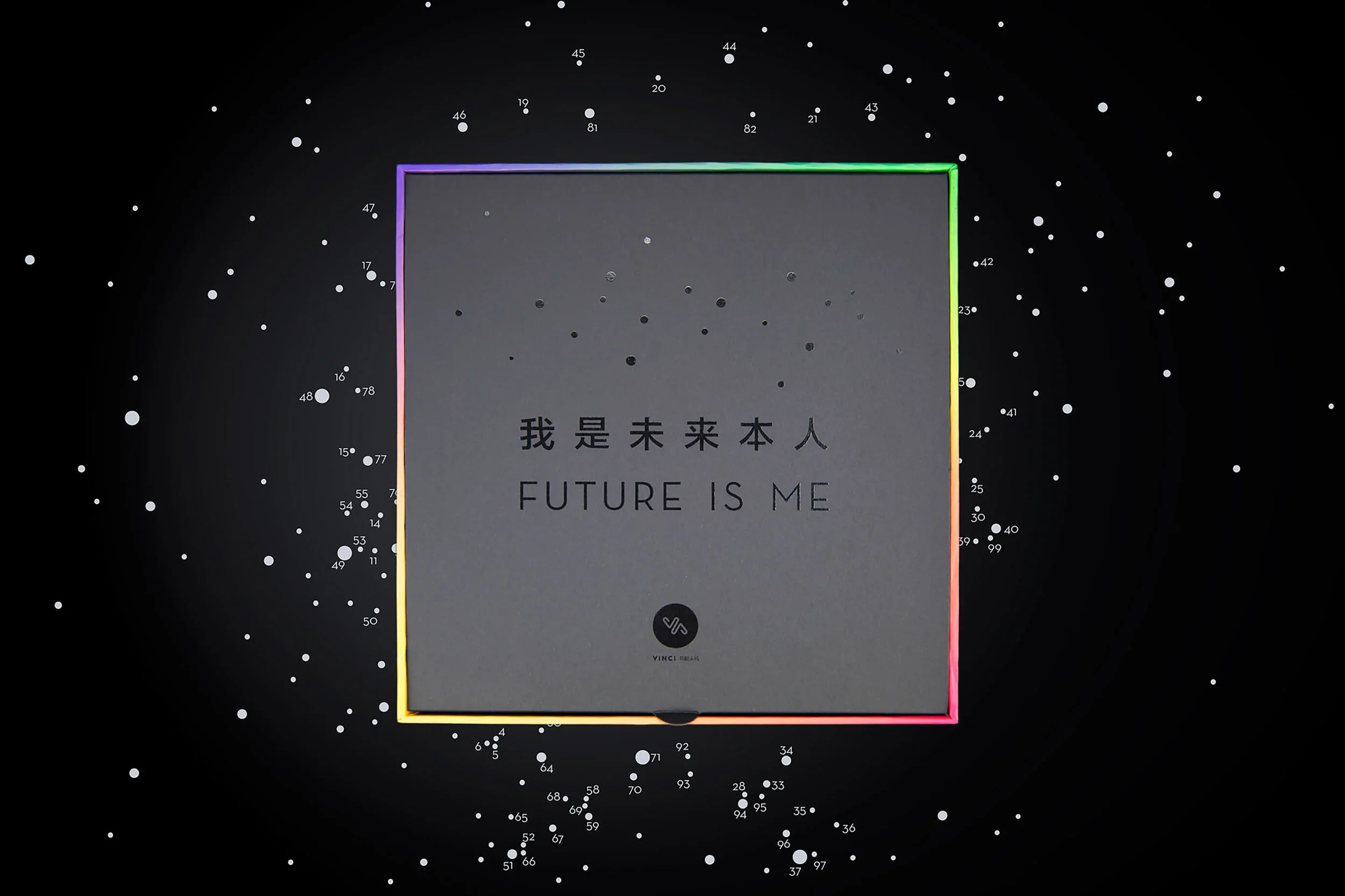  The nature of the product is smart, futuristic, novel, and artistic. Respectively, the package of the product celebrates the marriage of technology and design.  