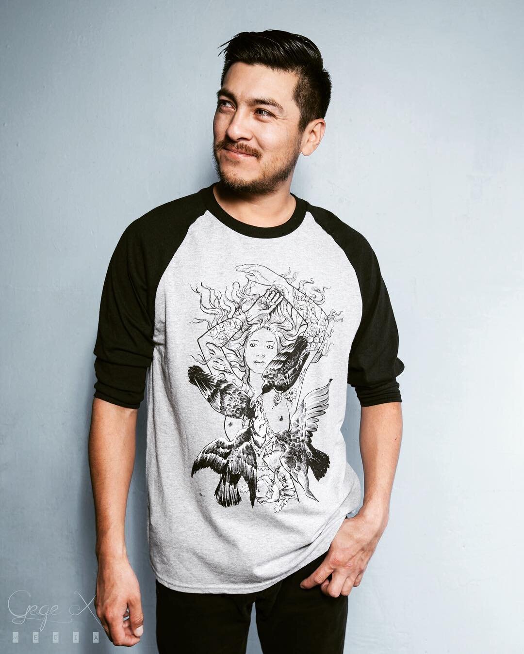 This is me. 
Artist, designer, &amp; screen printer. 
San Jos&eacute;, California. 2019
📷 @gegexuart
👕🎨 @fco1980 .
.
.
.
.
.
.
.