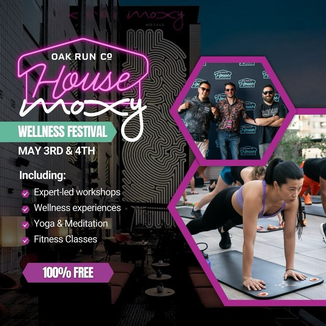 &ldquo;Book your ✨Vibey✨ stay @moxyoakland before they sell out! ⁠Don&rsquo;t miss your chance to tap into the full 4-day experience! ⁠
⁠
Starting 5/3, we&rsquo;ll kick off the weekend with ORC House, an Oakland-fest giving runners a magical + physic